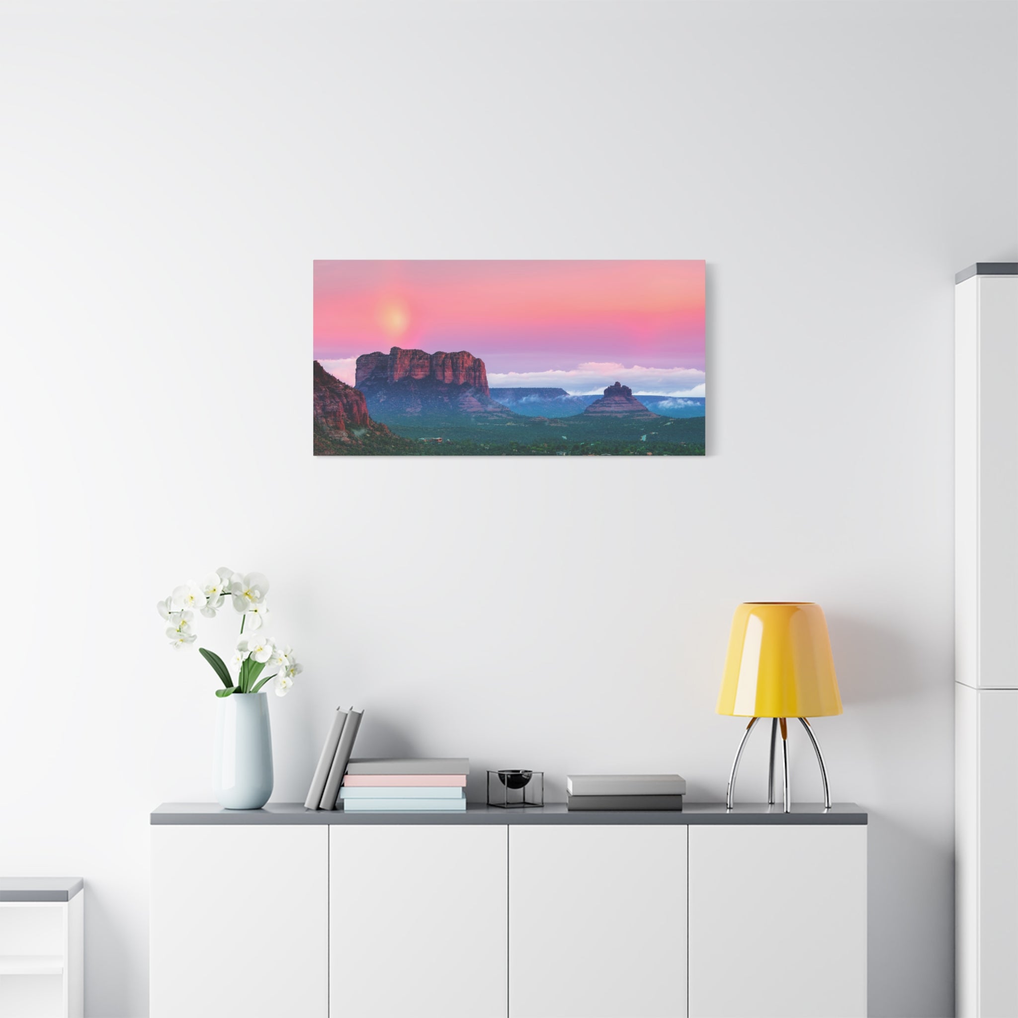 canvas-print-arizona-mountain-sunset-scenery-wall-art-decor-nature-canvas-print-stretched-matte-canvas-home-decor-gift-mounta