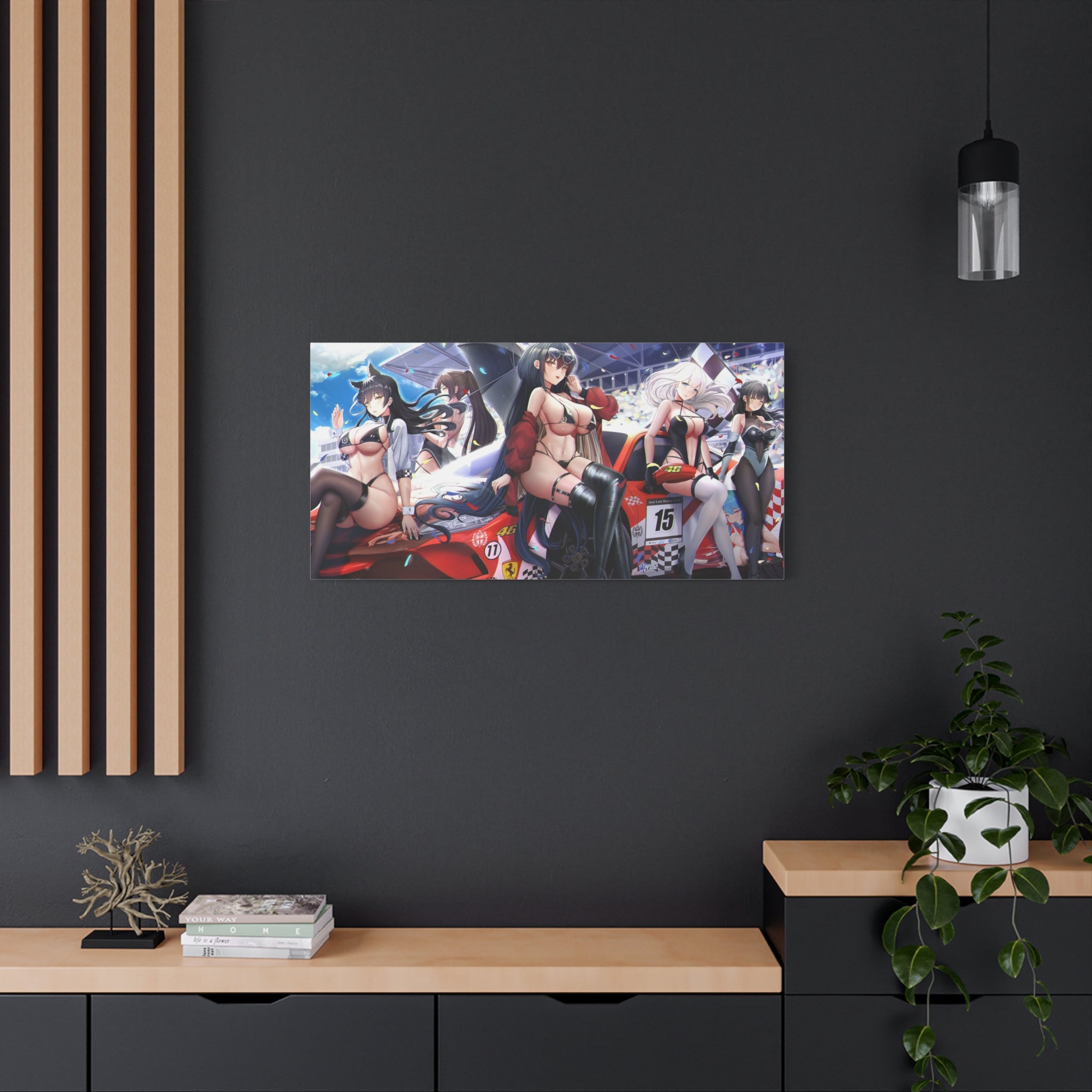 beautiful-sexy-anime-girl-canvas-print-car-race-canvas-wall-art-anime-lover-home-decor-anime-girl-poster-canvas-wall-art