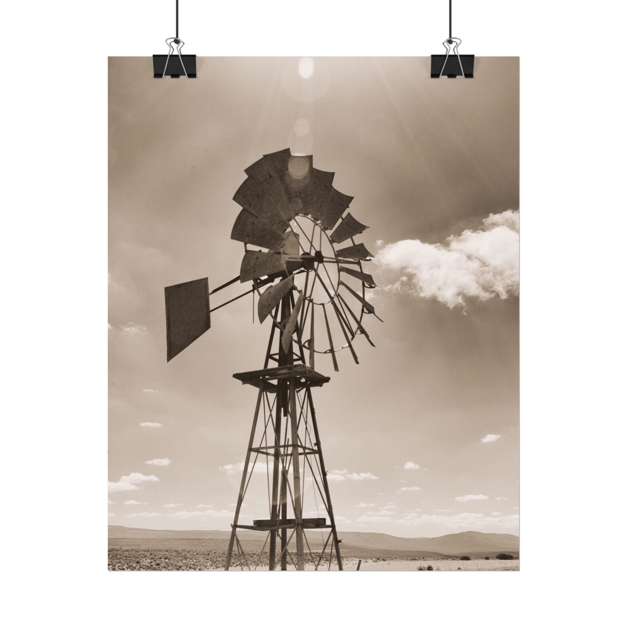 rustic-windmill-photography-poster-print-farm-house-wall-decor-gift-for-farmers-country-home-decor-windmill-wall-art