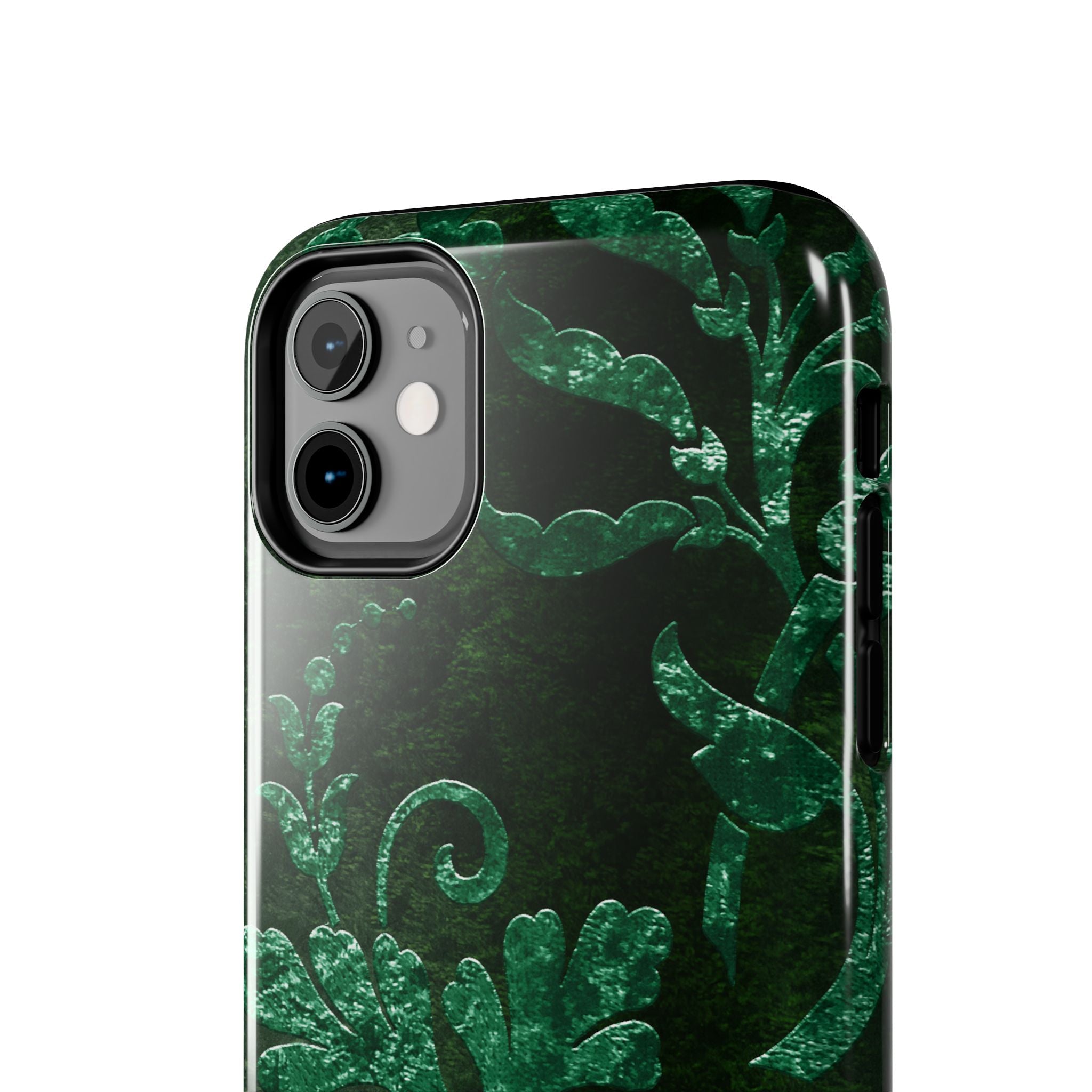 embossed-emerald-velvet-tough-phone-case-protective-iphone-cover-heavy-duty-phone-case-rugged-phone-case-durable-smartphone-c