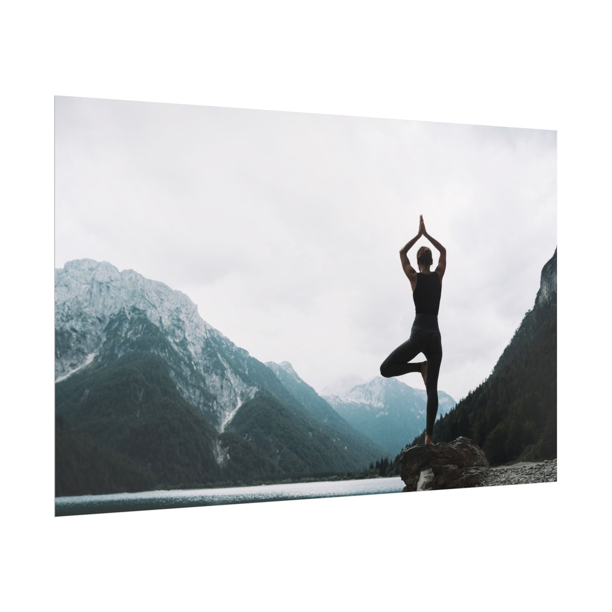 zen-retreat-poster-rolled-poster-yoga-nature-peace-meditation-gift-home-decor-poster-art-poster-gift