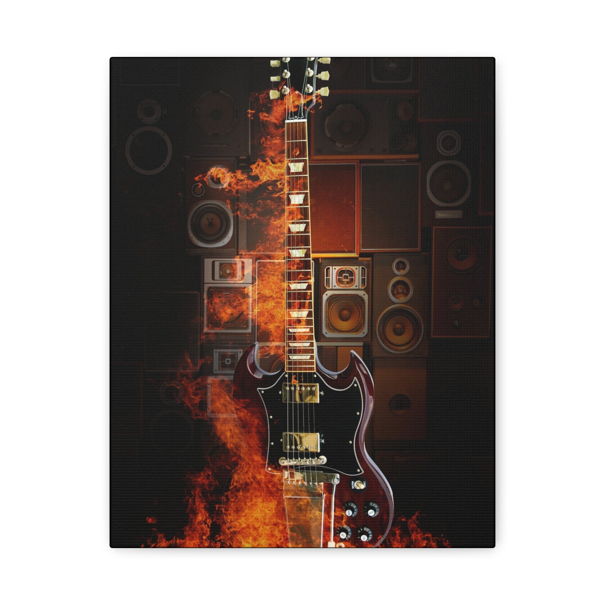 canvas-print-rock-n-roll-guitar-in-fire-home-wall-decor-music-art-gift-matte-stretched-wall-art-musicians-gift-guitarist-deco
