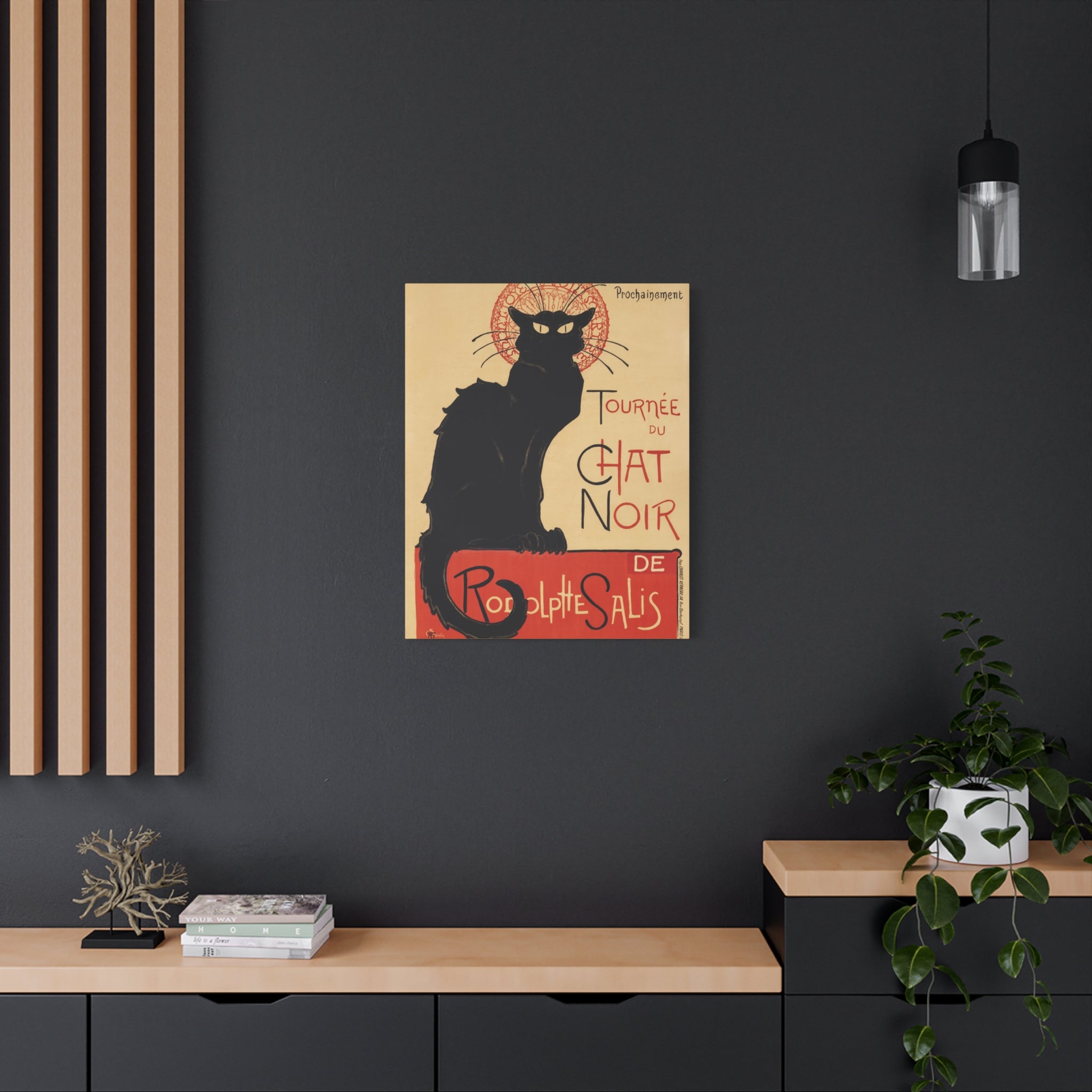 canvas-print-tournee-du-chat-noir-wall-art-matte-canvas-stretched-home-decor-living-room-theophile-steinlen-art-cat