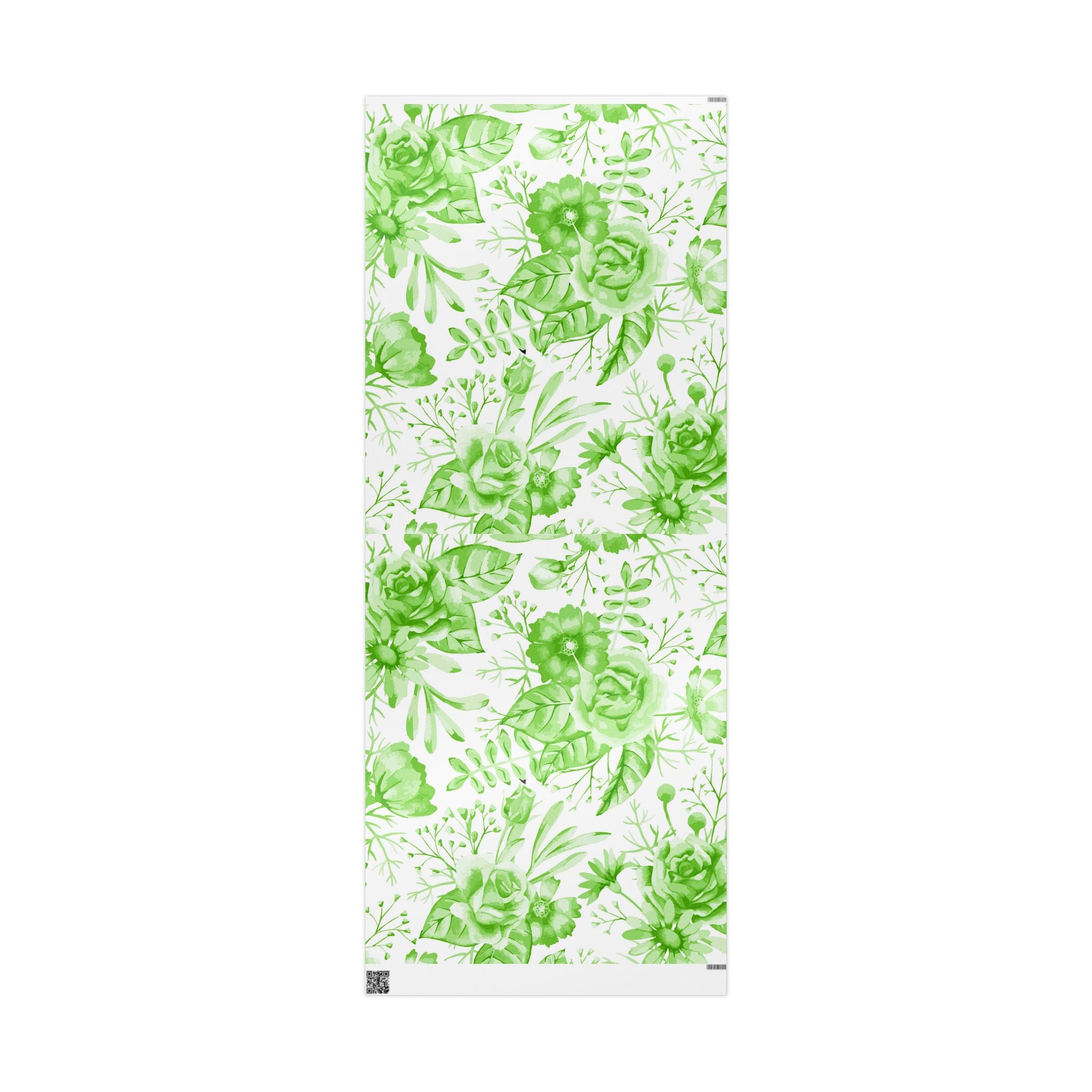 green-floral-watercolor-pattern-gift-wrapping-30-72-wrapping-papers-art-craft-supplies-packaging-holiday-gift-wrap-decorative