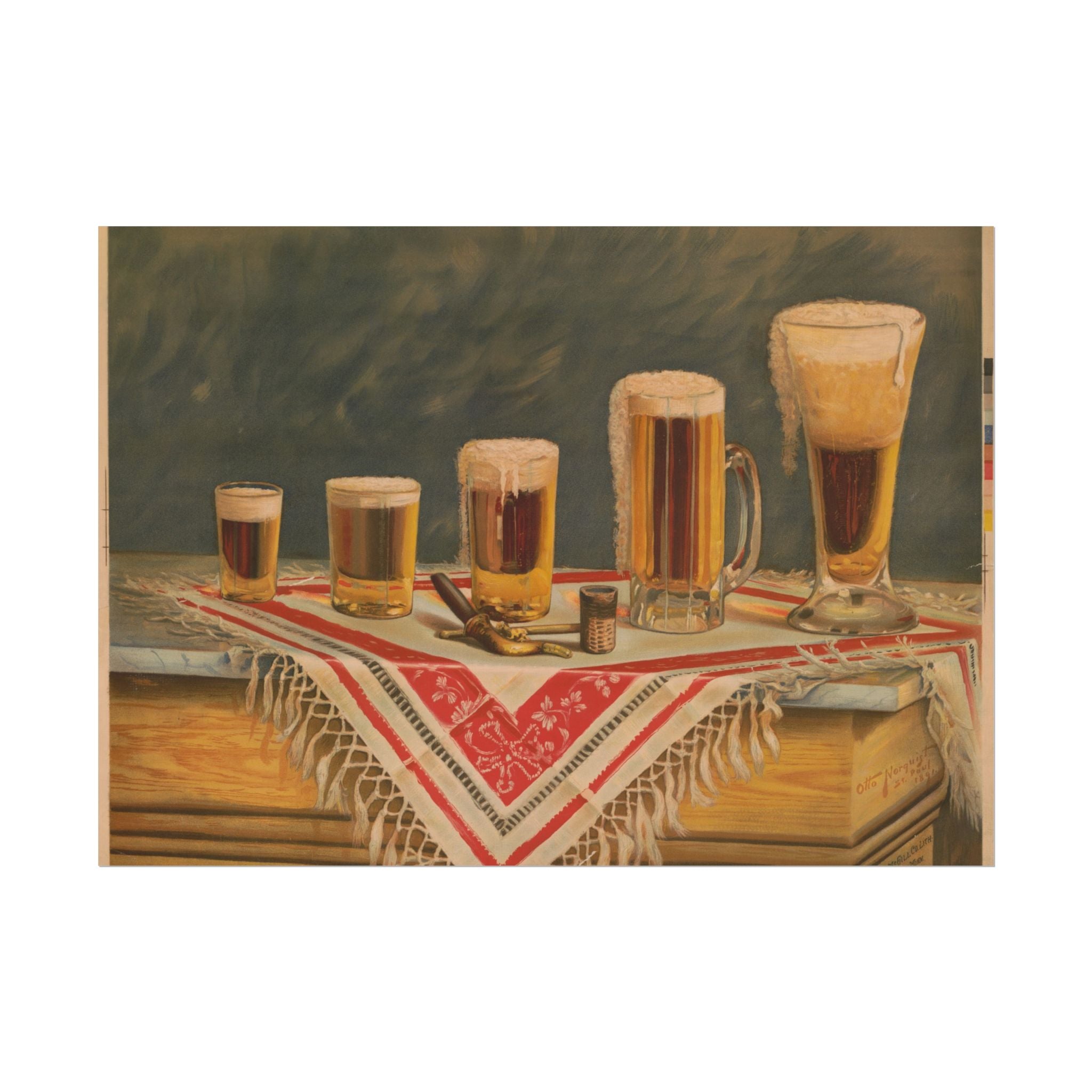 Vintage Beer Poster Print, Beer Wall Art, Bar Decor, Living Room Decor, Alcohol Gift, Poster Print, Beer Gift, Beer Lover, Beer Poster