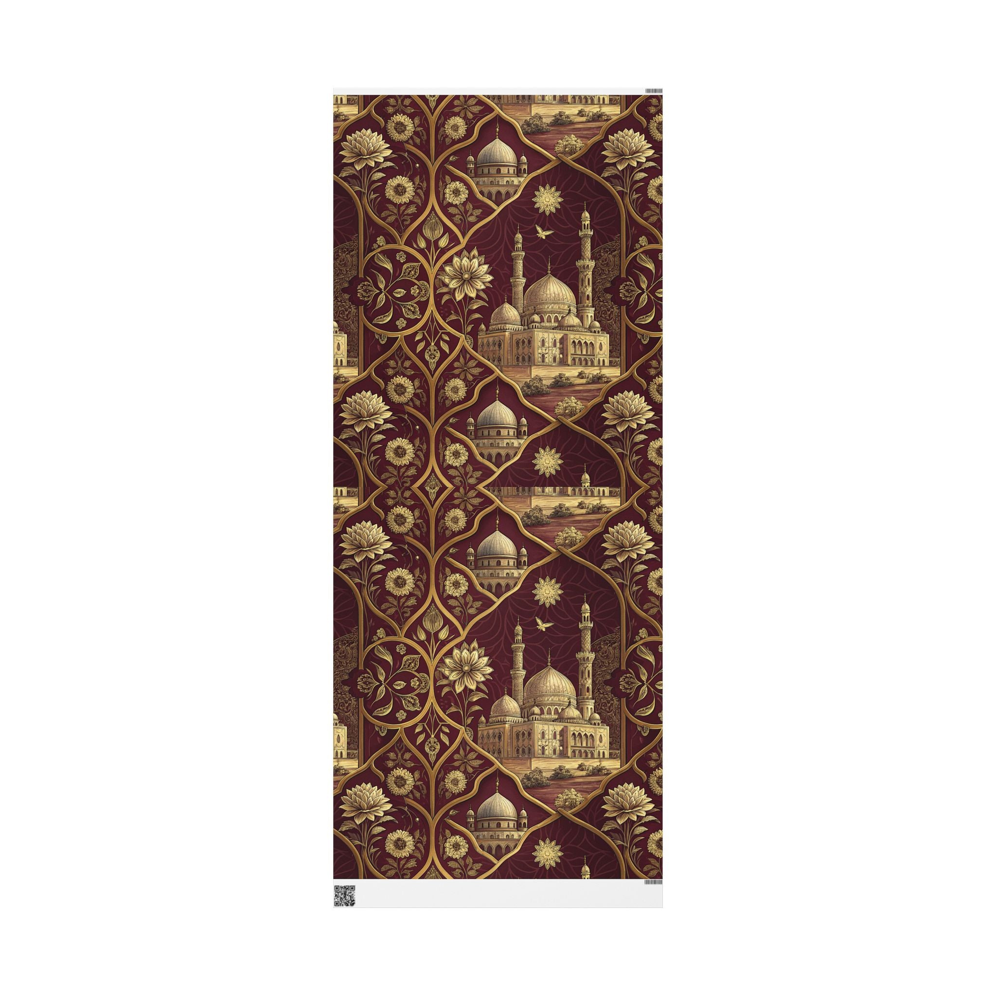 ramadan-night-wrapping-papers-islamic-celestial-gift-wrap-mosque-silhouette-eid-holiday-supplies-festive-present-packaging-re