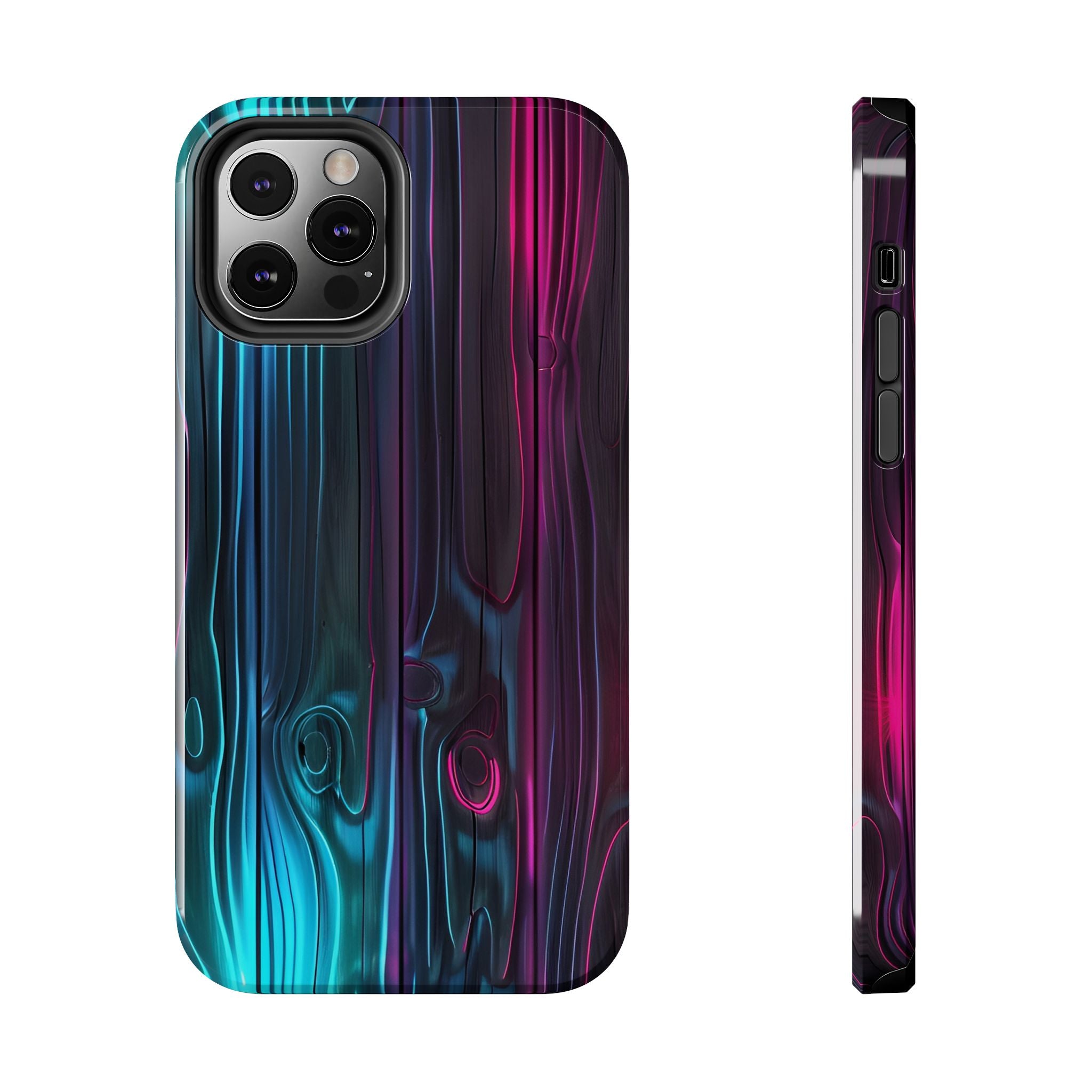 disco-neon-tough-iphone-cases-wood-grain-texture-iphone-case-cover-protective-iphone-shell-unique-iphone-accessories-iphone-1