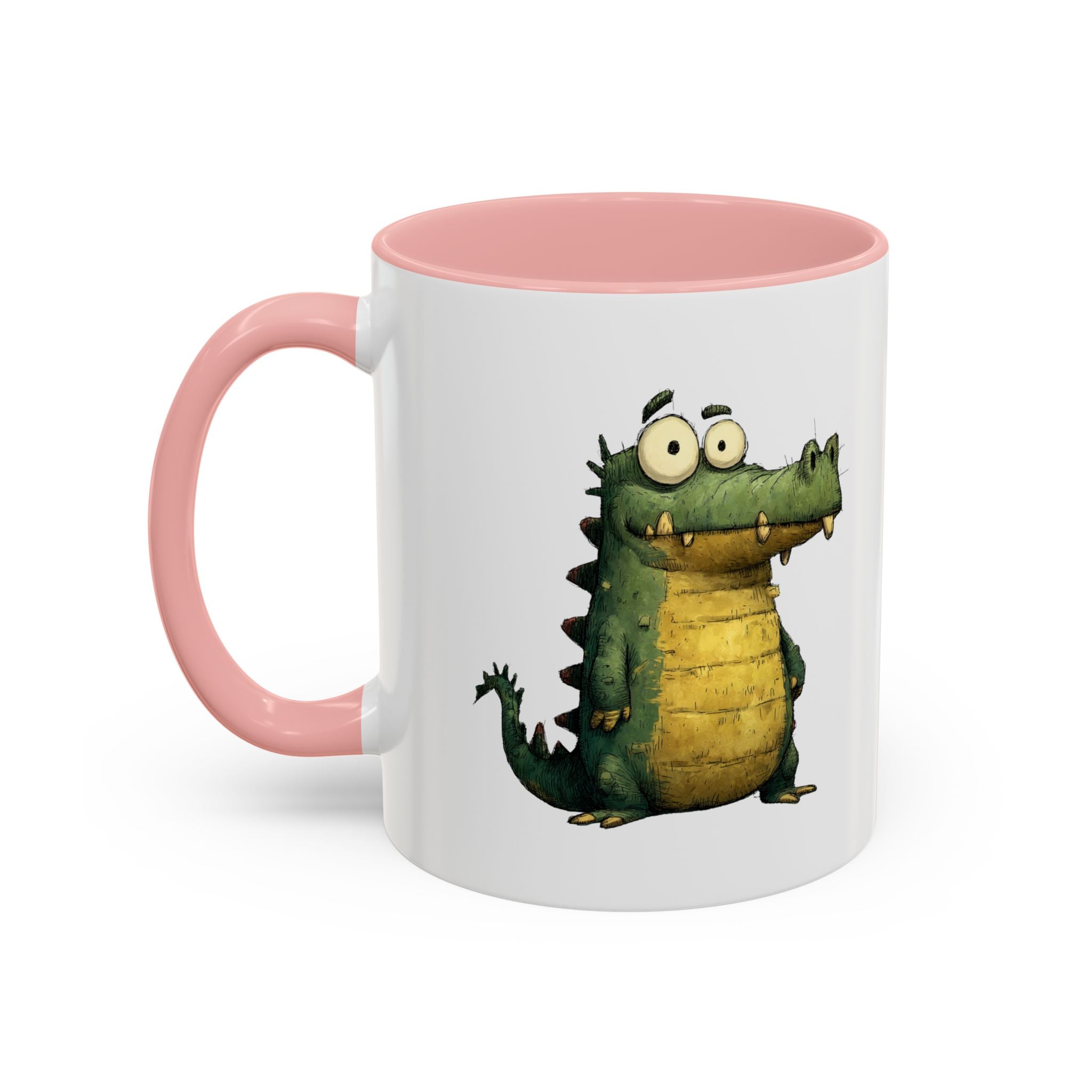 Funny Alligator Accent Coffee Mug | Cute Animal Mug for Nature Lovers, Ideal Gift for Birthdays, Holidays, Home Decor