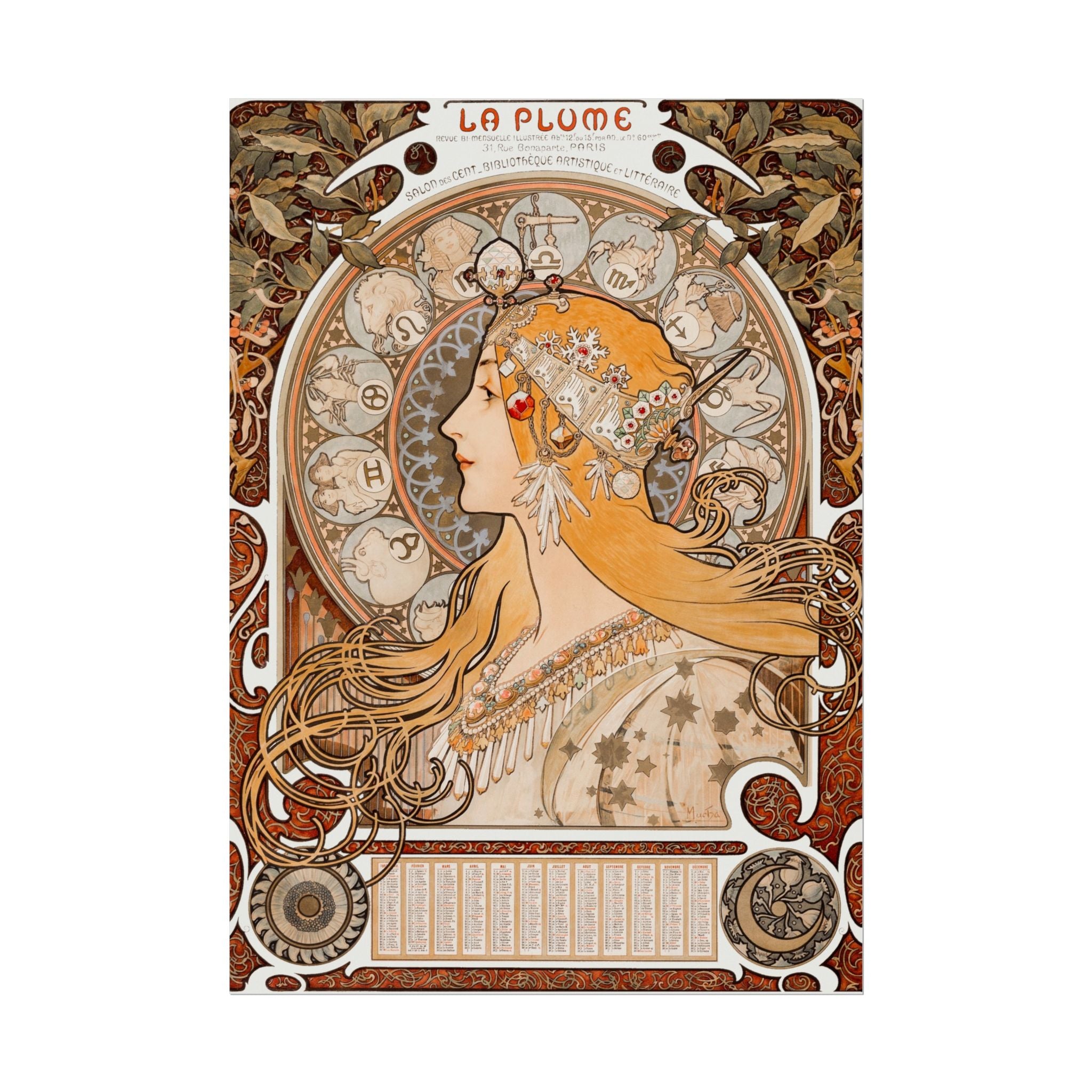art-nouveau-rolled-posters-muchas-zodiaque-poster-print-wall-art-decor-home-office-gift-idea-famous-alphonse-maria-mucha-prin