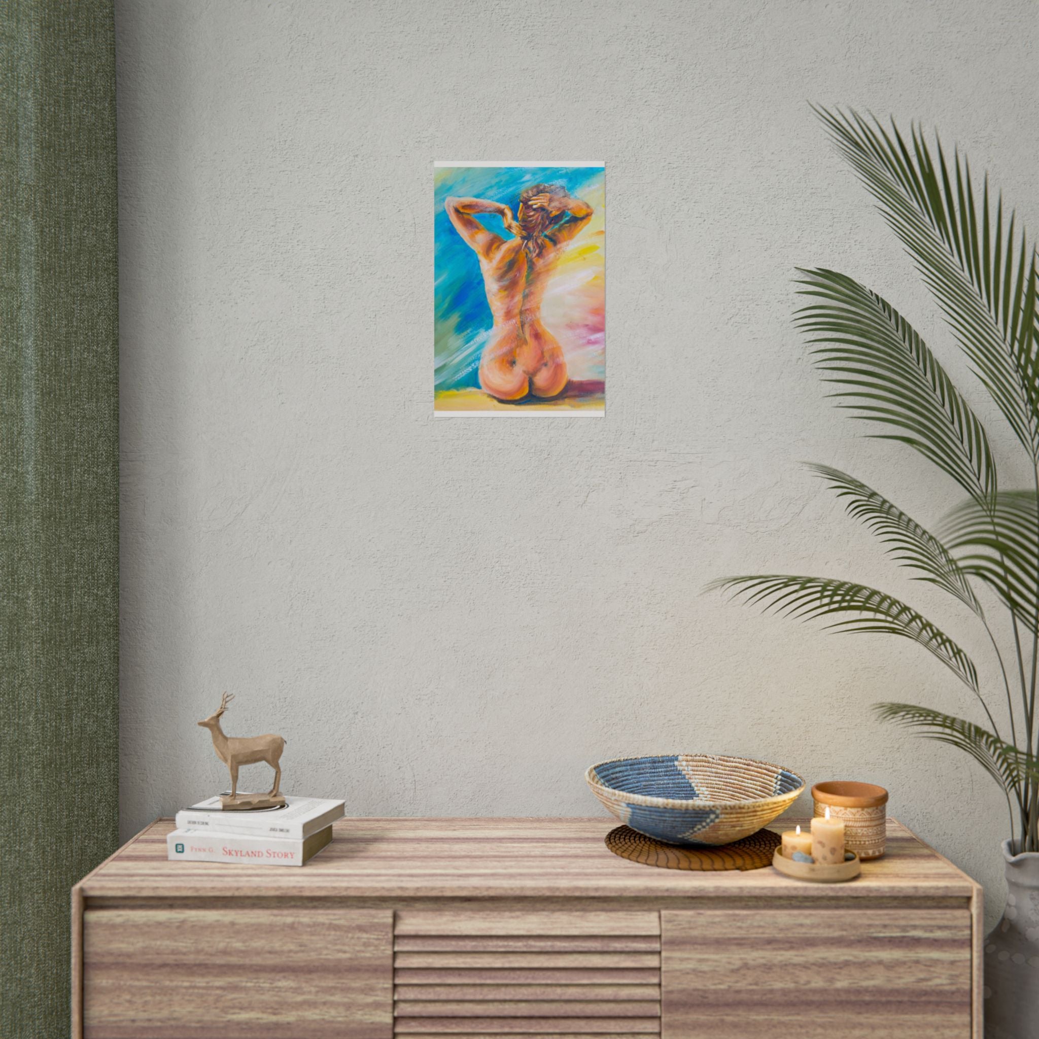 violin-naked-woman-body-oil-effect-poster-print-wall-art-music-lover-gift-home-decor-unique-artwork-rolled-posters