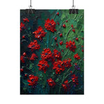red-wildflowers-poster-print-impasto-oil-painting-look-stretched-wall-art-home-decor-floral-print-gift-for-nature-lover