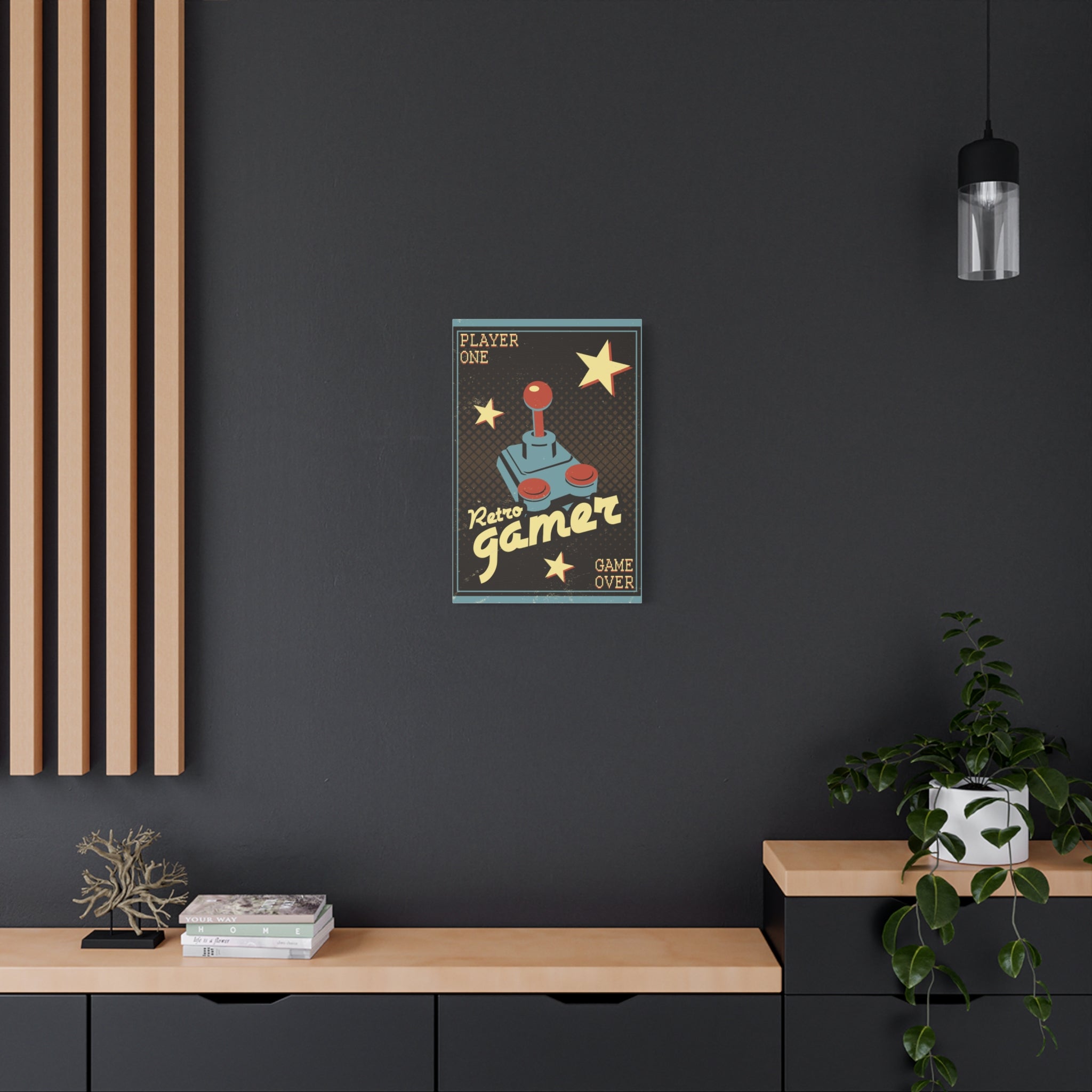 canvas-wall-art-retro-gamer-home-decor-game-over-matte-canvas-print-gaming-wall-decor-video-game-art-gamer-gift-vintage-art
