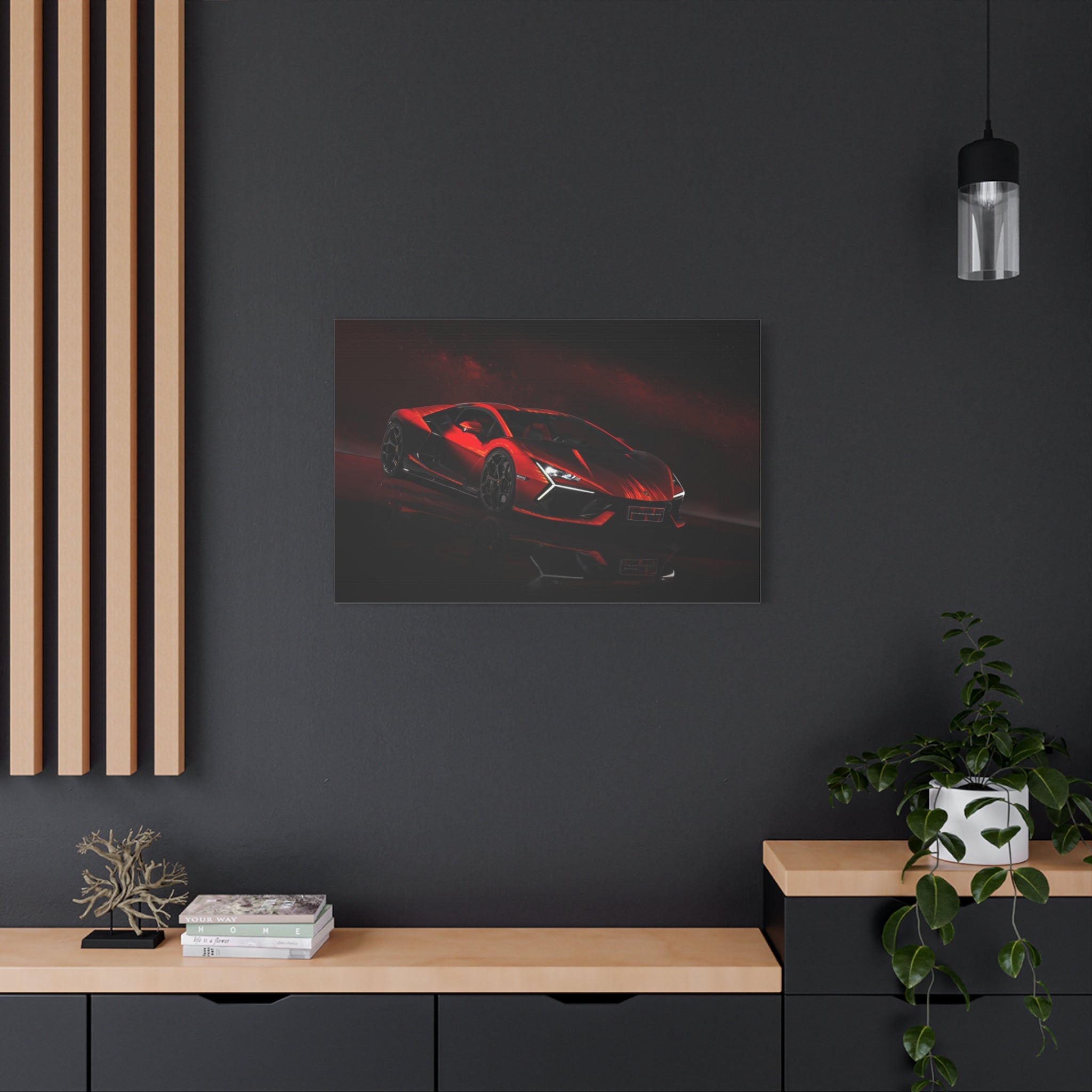 canvas-print-red-lamborghini-matte-finish-super-cars-stretched-wall-art-luxury-car-decor-gift-for-car-enthusiasts-home-office