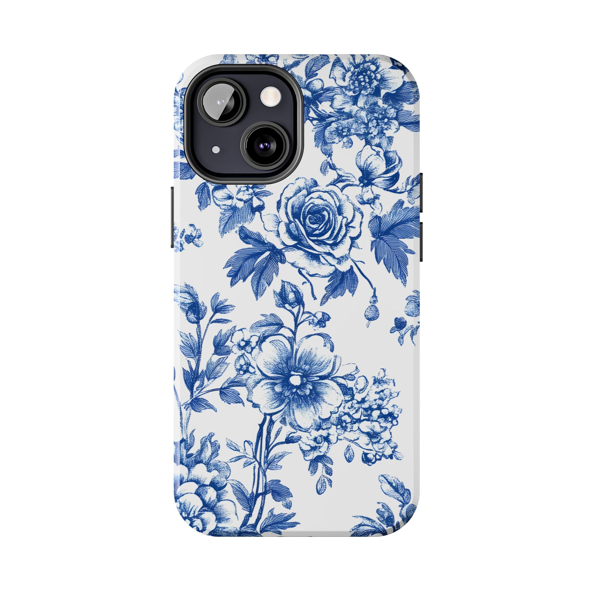 french-toile-floral-tough-iphone-case-blue-iphone-cover-protective-iphone-case-hard-shell-iphone-case-vintage-design-phone-ca