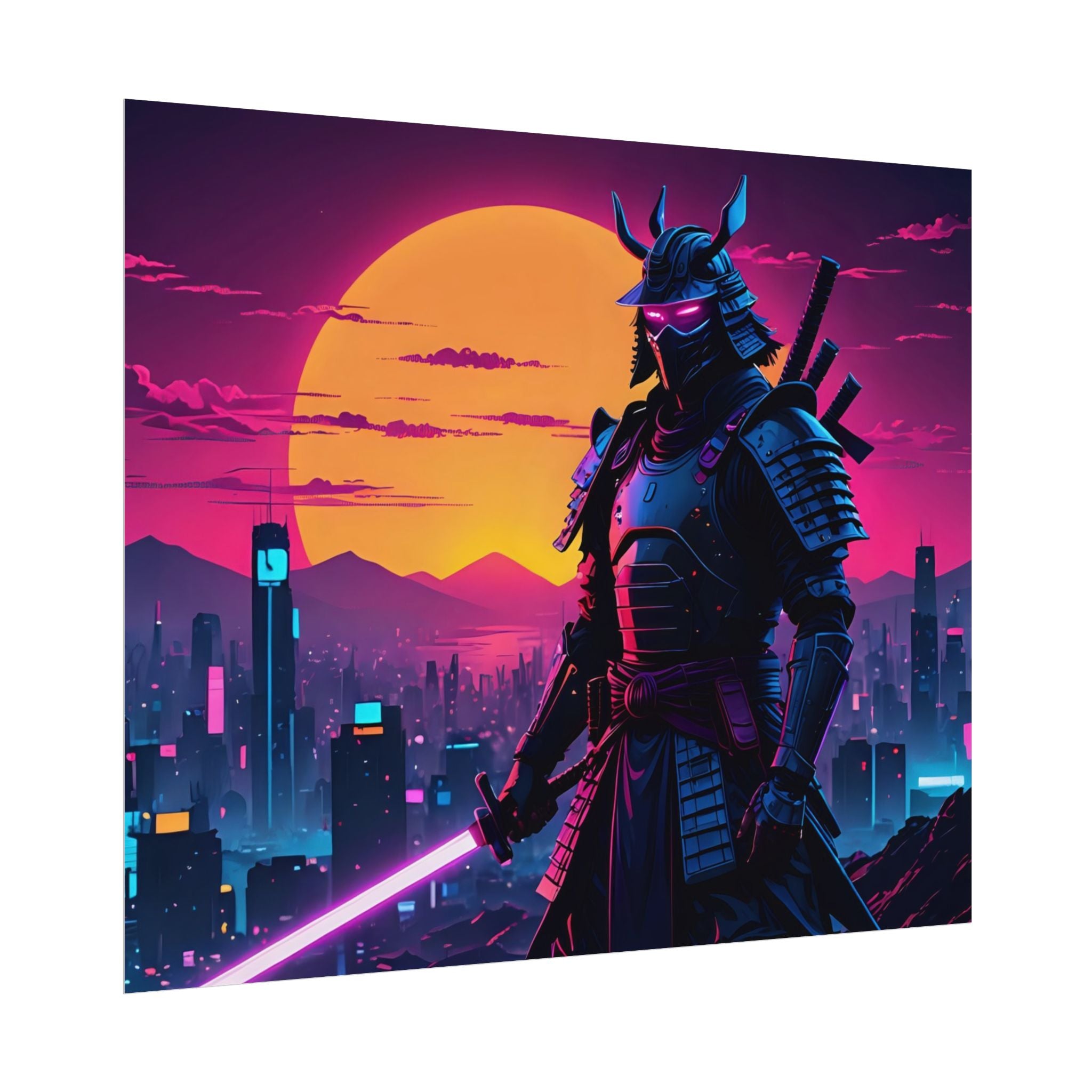 samurai-retrowave-poster-print-synthawave-wall-art-poster-gift-for-anime-fans-home-decor-japanese-art-retro-aesthetic-lightsa