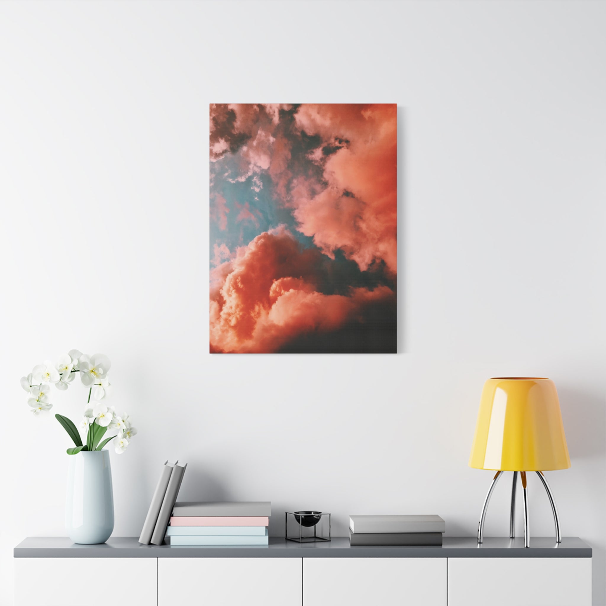 canvas-print-pinkish-cloude-sunset-pink-wall-art-matte-stretched-canvas-artwork-home-decor-room-decoration-wall-hanging