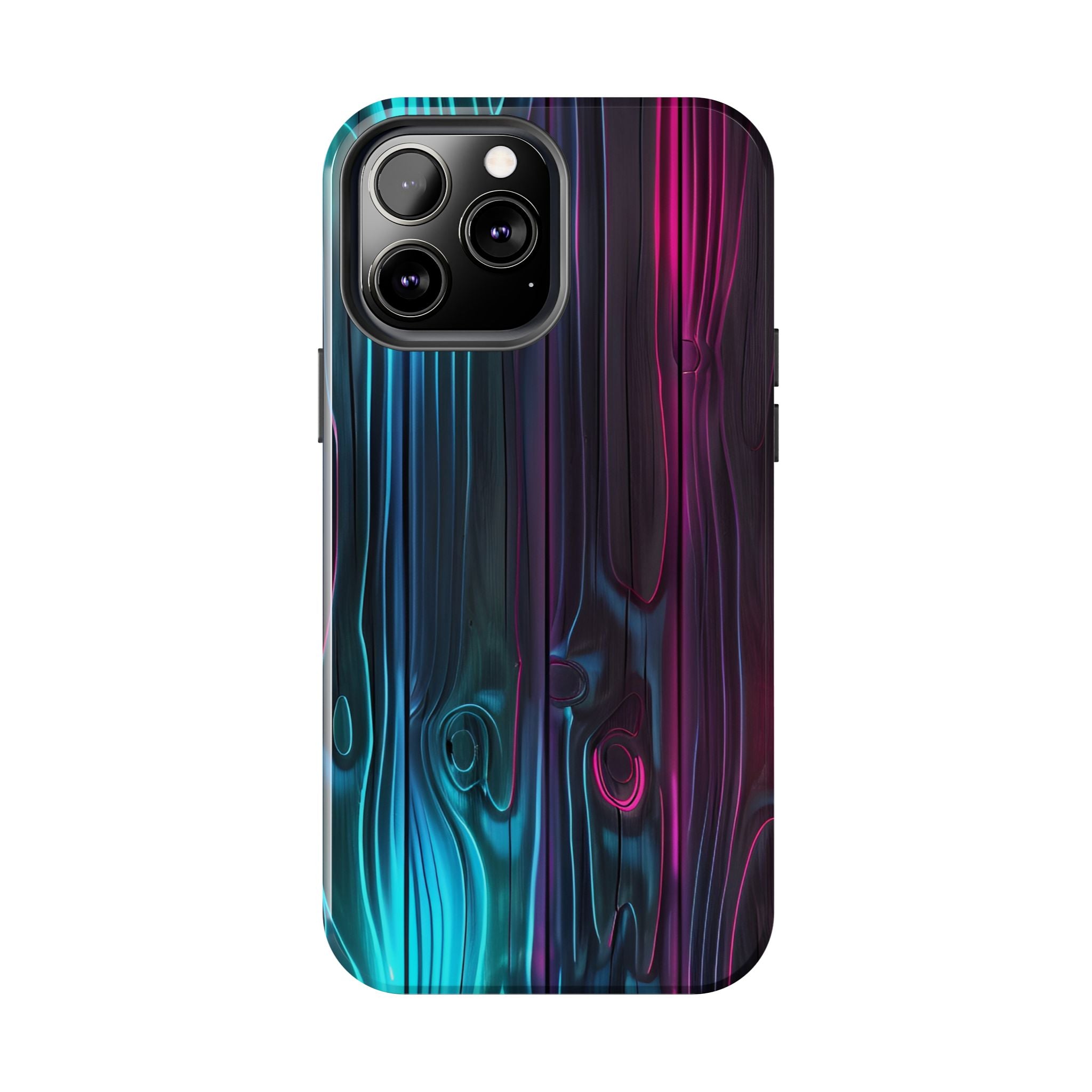 disco-neon-tough-iphone-cases-wood-grain-texture-iphone-case-cover-protective-iphone-shell-unique-iphone-accessories-iphone-1