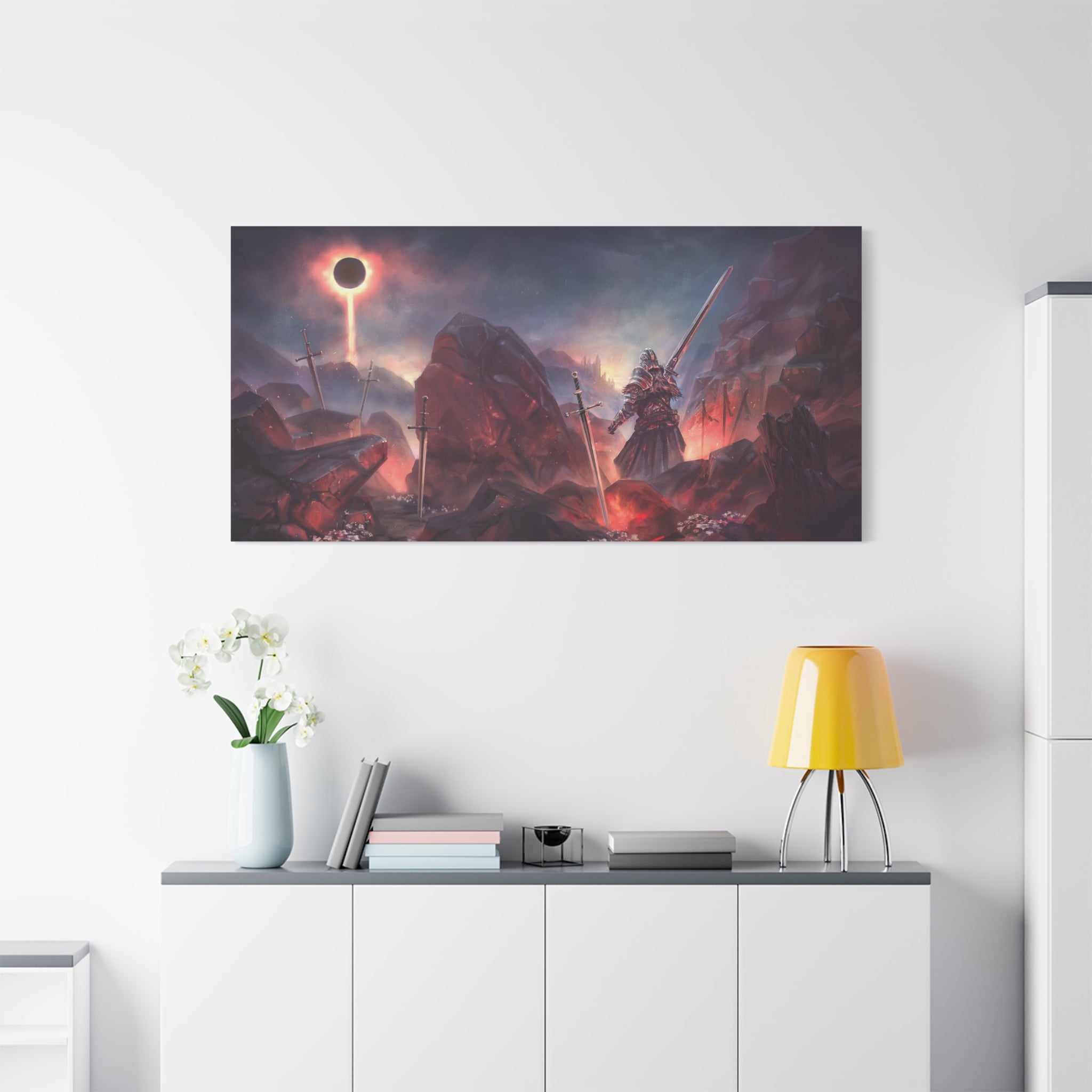 dark-souls-world-canvas-wall-art-sir-knight-artorias-matte-stretched-canvas-dark-souls-game-art-work-home-deco