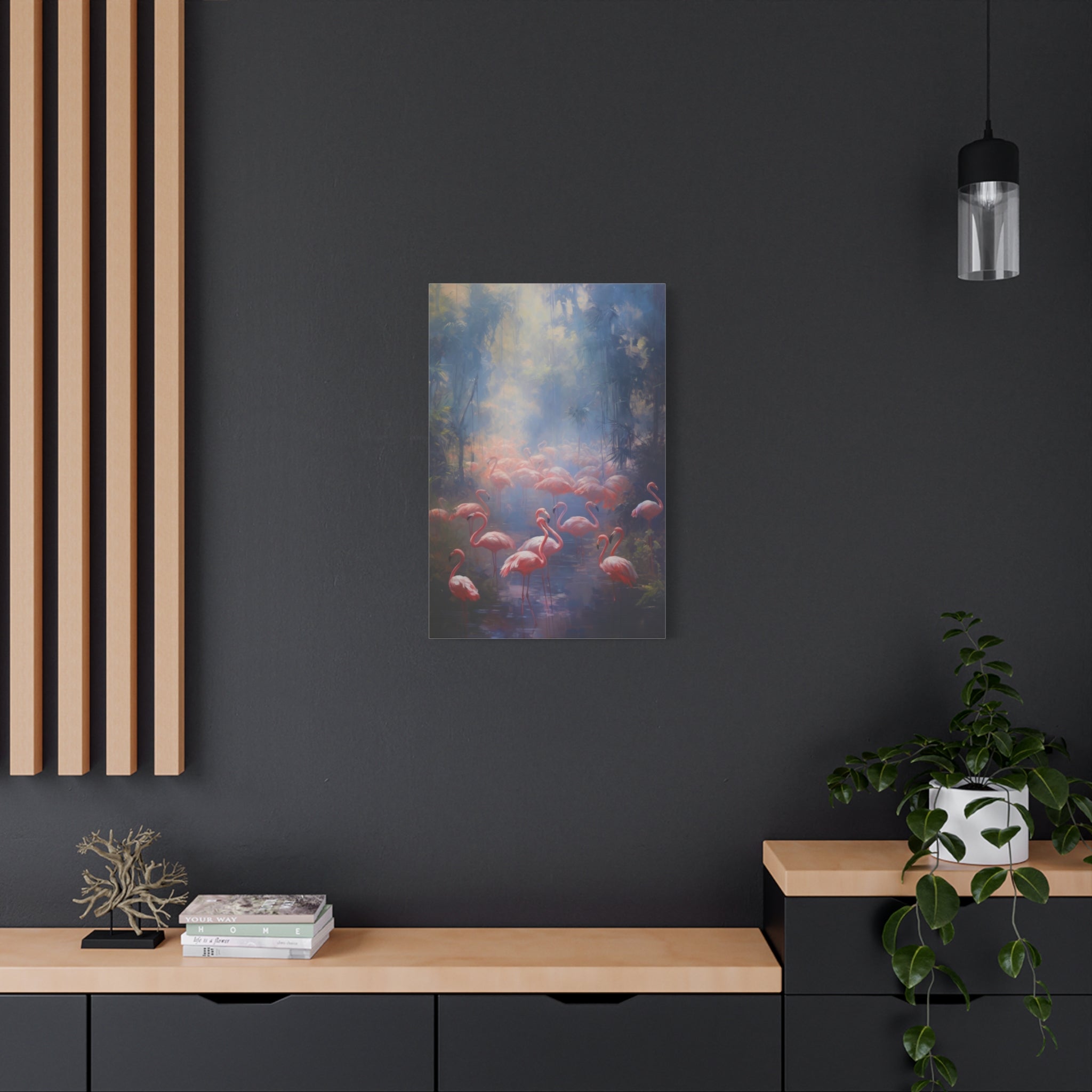 canvas-wall-art-pink-flamingo-watercolor-nature-decor-housewarming-gift-watercolor-prints-pink-wall-decor-home-decor-living-r