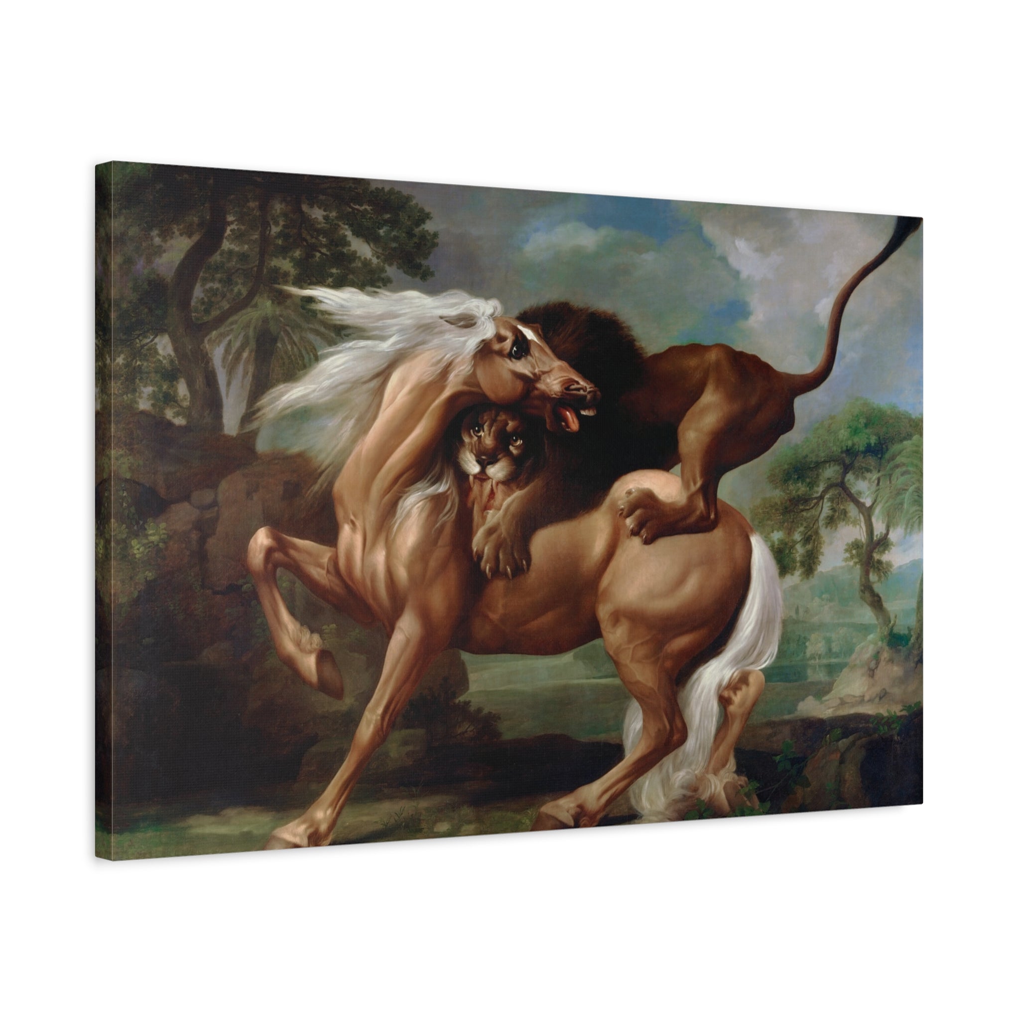 canvas-print-lion-attacking-horse-wall-art-decor-george-stubbs-painting-farm-house-decoration-hunting-art-african-wall-art