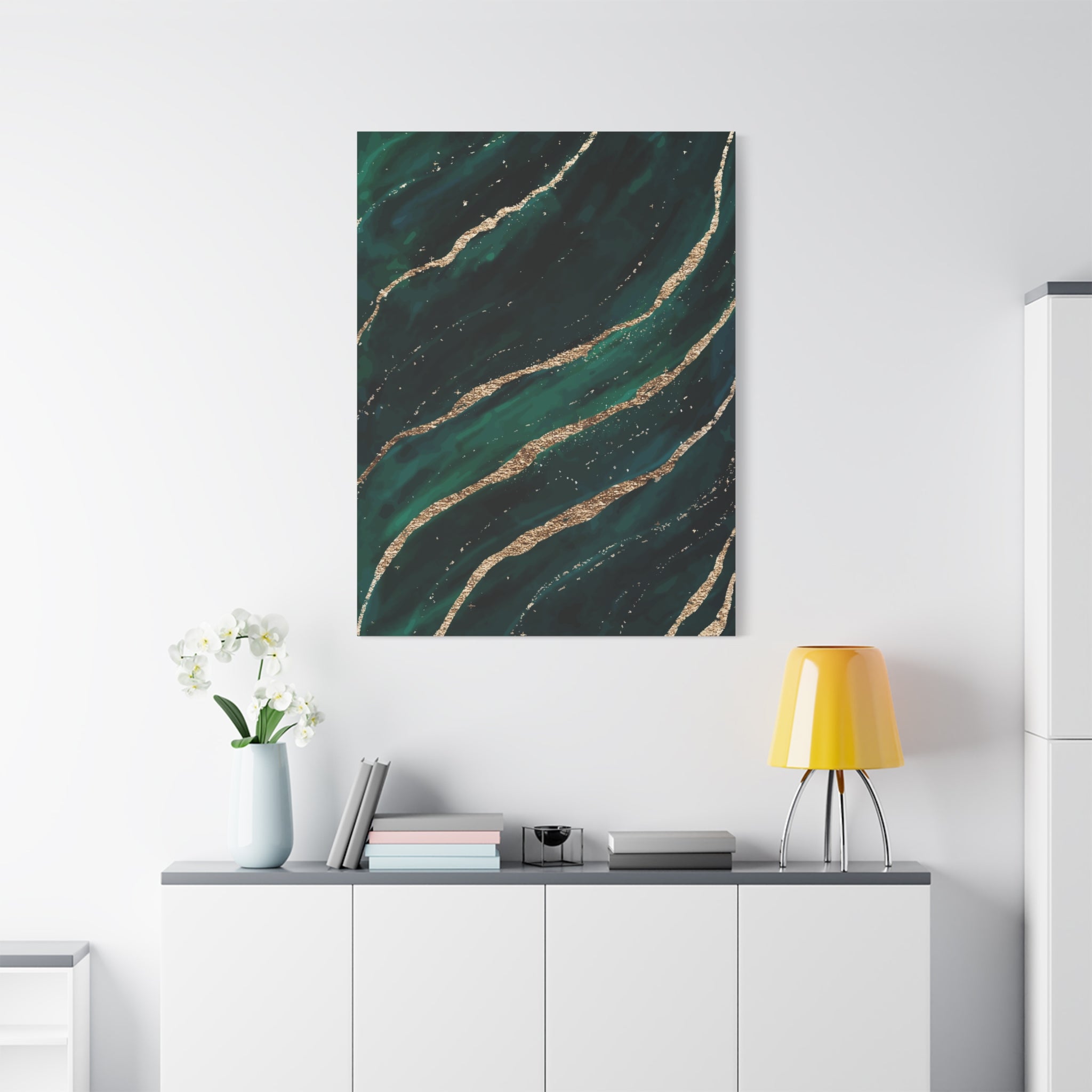 canvas-print-green-gold-abstract-marble-matte-canvas-stretched-wall-art-home-decor-office-decor-unique-gift-green-gold-art