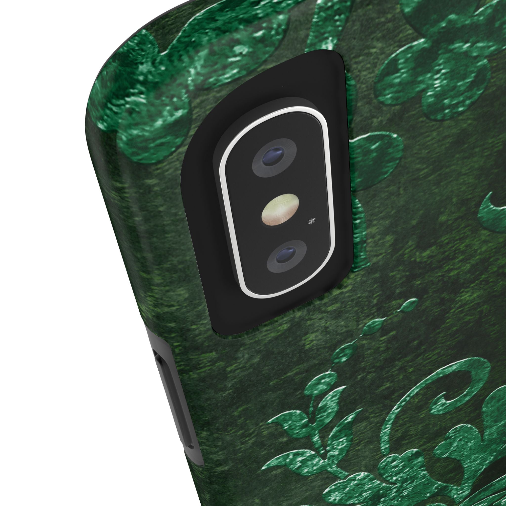 embossed-emerald-velvet-tough-phone-case-protective-iphone-cover-heavy-duty-phone-case-rugged-phone-case-durable-smartphone-c