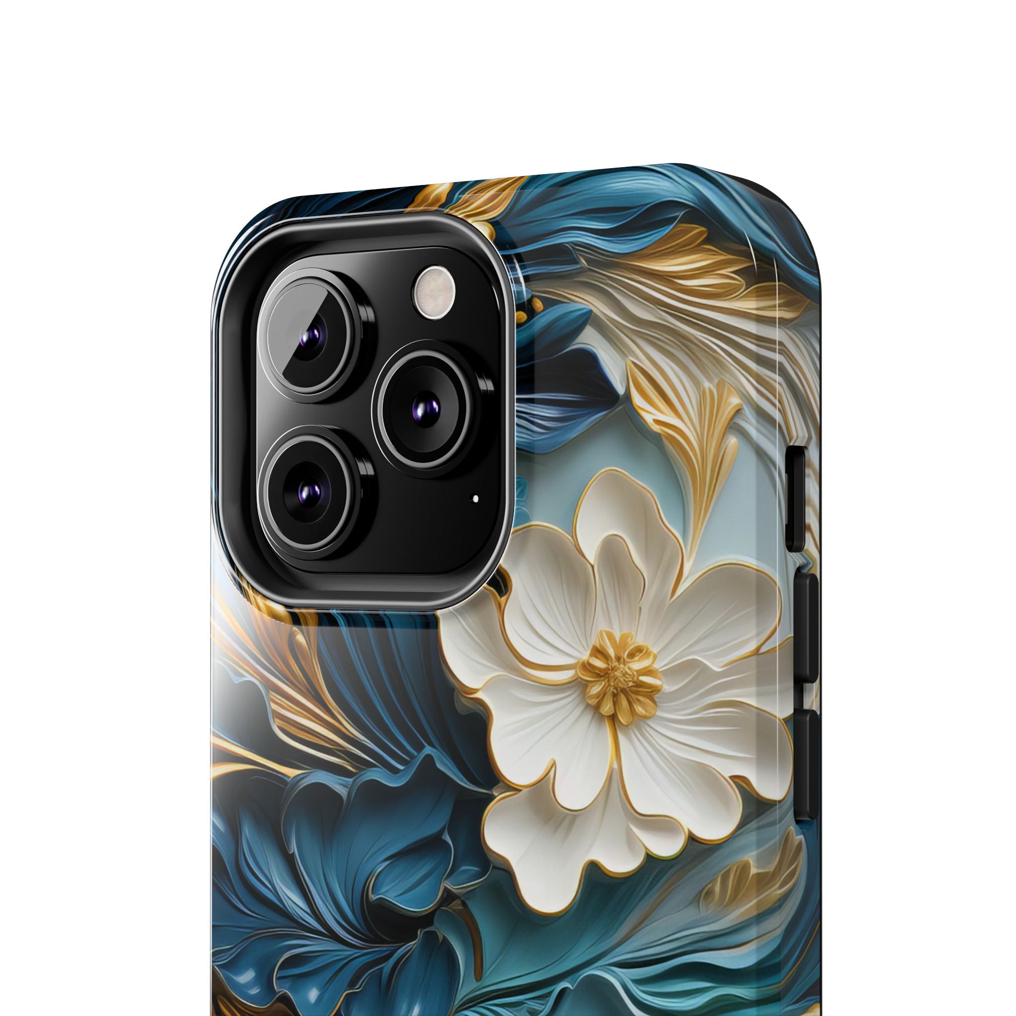 textured-art-nouveau-floral-tough-phone-case-cottagecore-iphone-case-unique-floral-phone-cover-vintage-style-iphone-case-prot