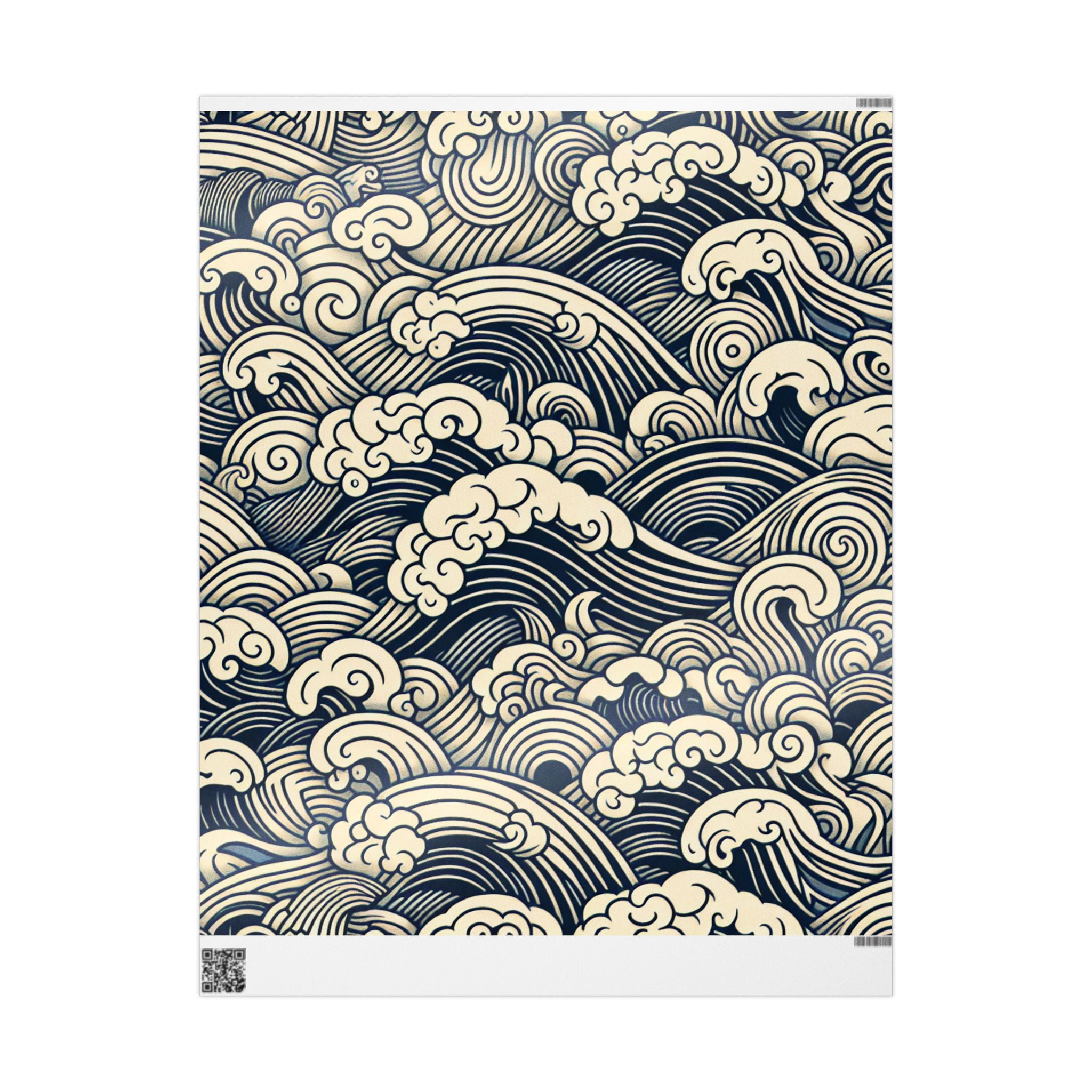 seamless-wave-pattern-japanese-style-gift-wrap-30x72-ideal-for-birthdays-holidays-special-occasions-gift-wrapping-paper