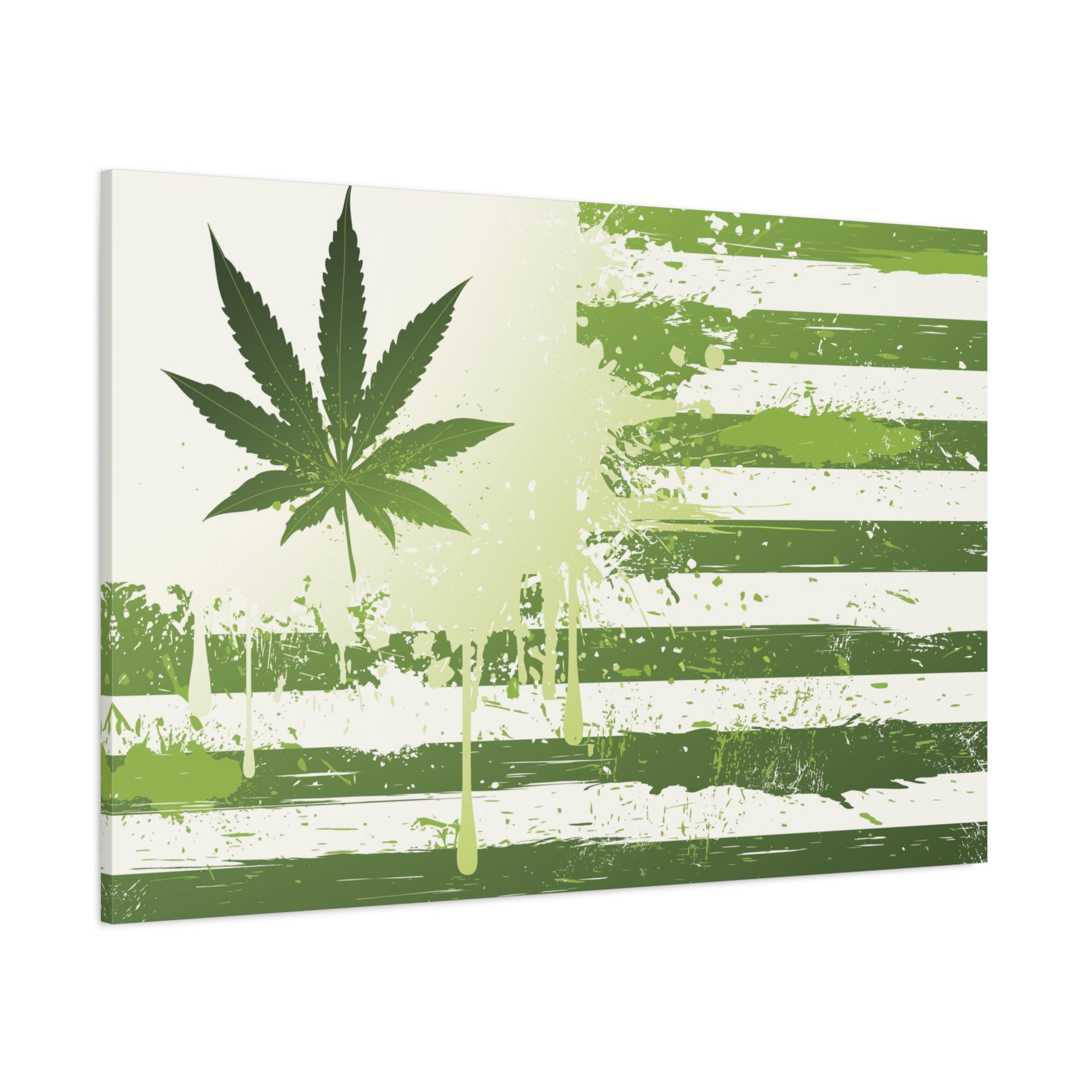 canvas-print-marijuana-republic-weed-mary-jane-funny-home-decor-wall-art-stretched-matte-wall-hanging-decorative-weed-art-mar