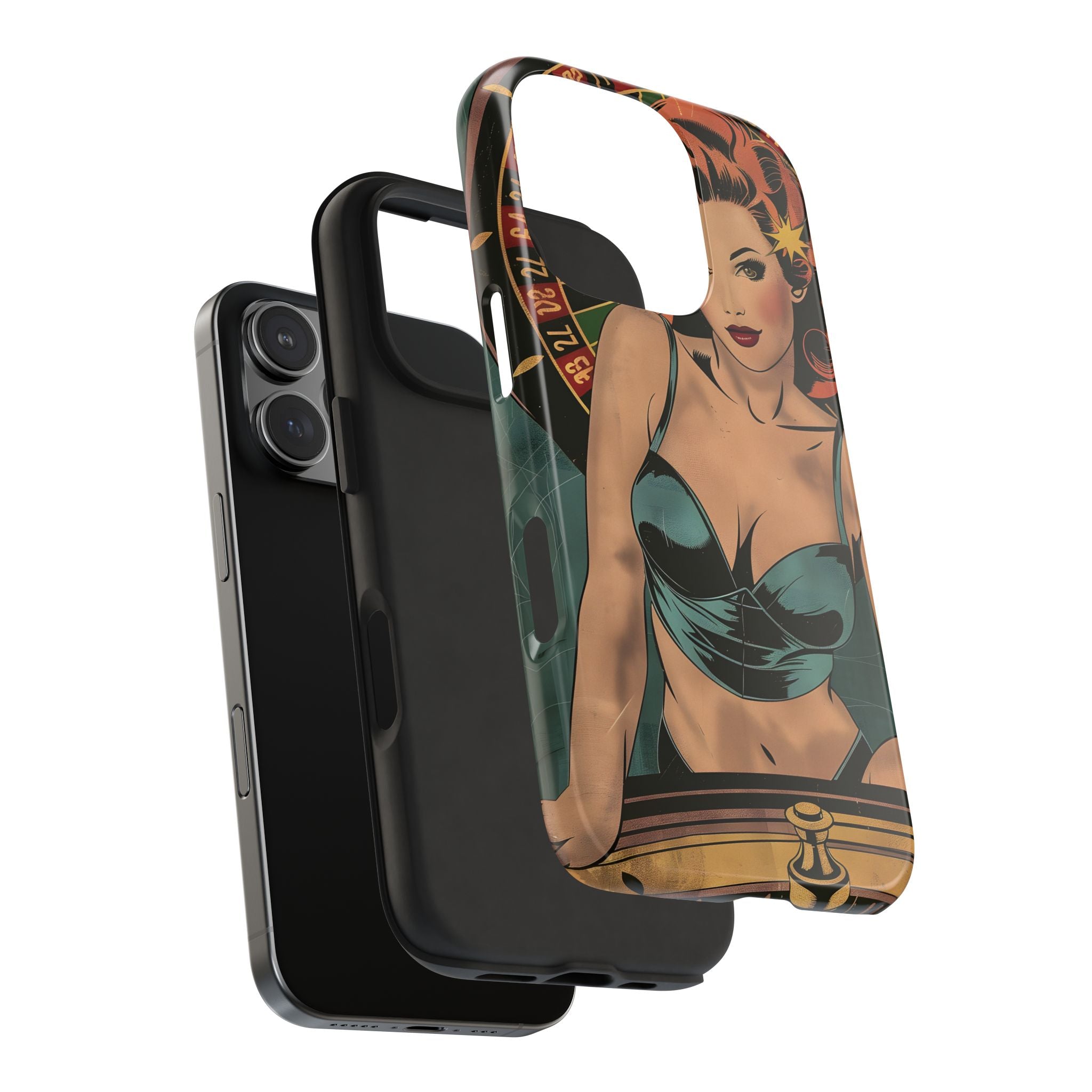 tough-iphone-cases-vintage-pin-up-girl-iphone-cover-strong-phone-protector-retro-pinup-design-protective-iphone-case