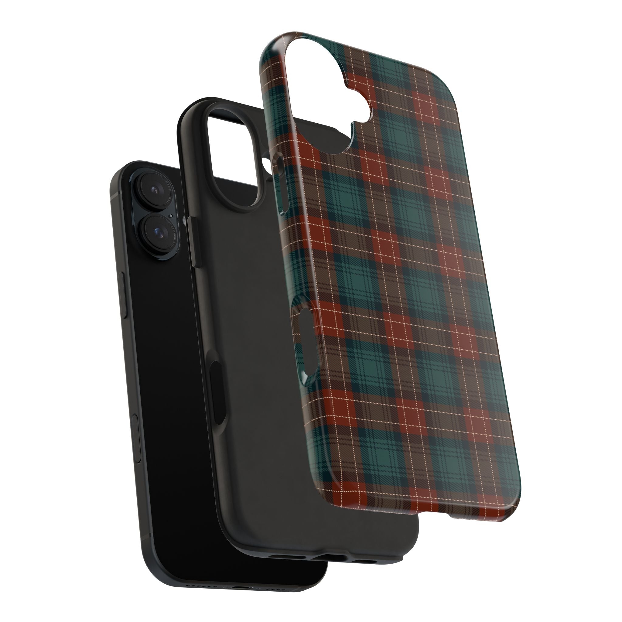 green-and-red-scottish-tartan-plaid-iphone-case-durable-tough-case-iphone-15-16-pro-max-trendy-scottish-tartan-plaid-green-re
