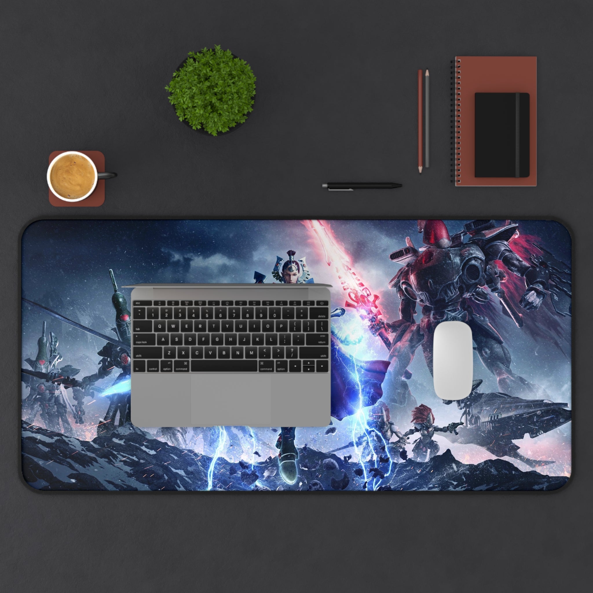 warhammer-40k-dawn-of-war-blue-gaming-mouse-pad-space-marine-xl-desk-mat-extended-desk-pad-for-wargaming-gamer