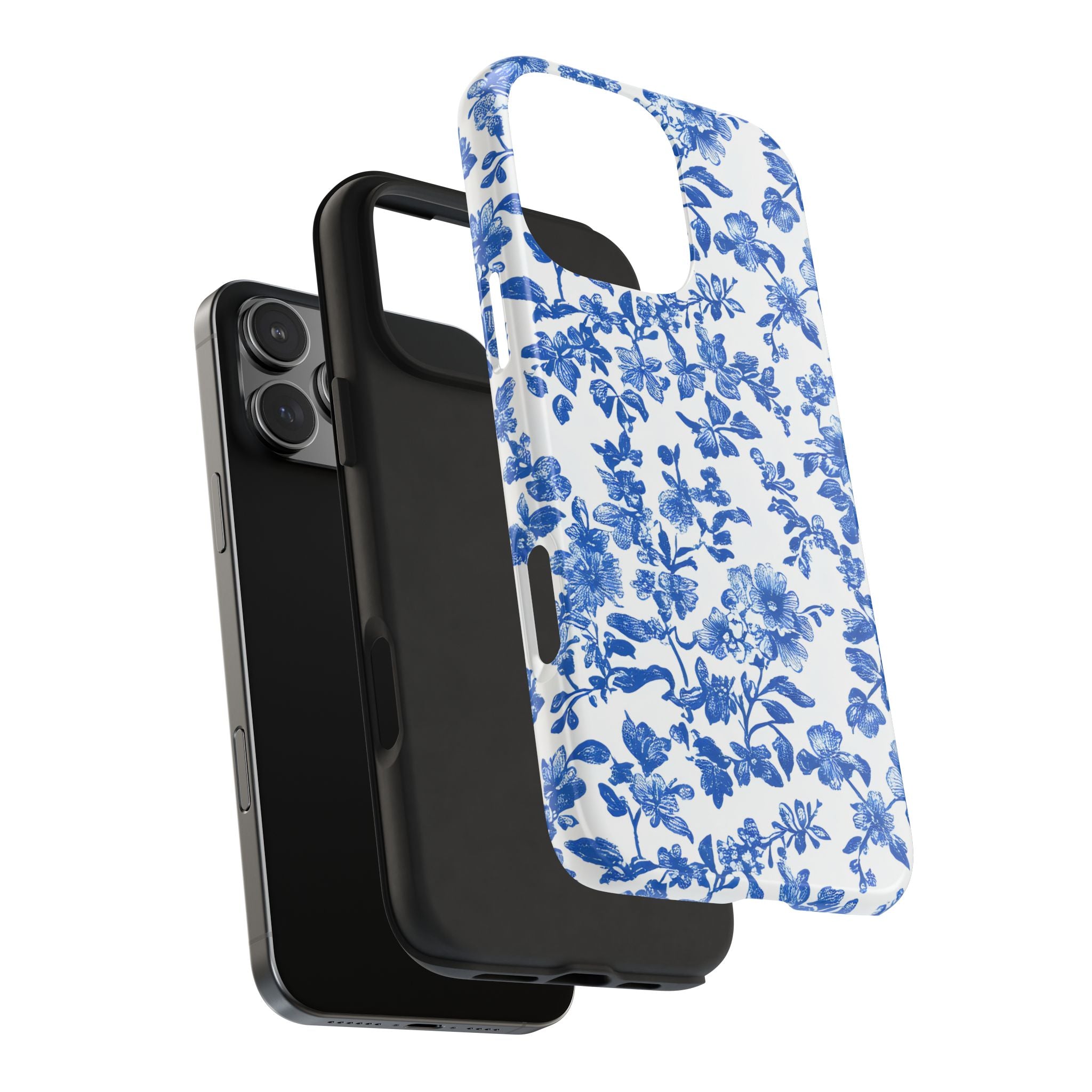 french-toile-floral-tough-iphone-case-blue-iphone-cover-protective-iphone-case-hard-shell-iphone-case-vintage-design-phone-ca