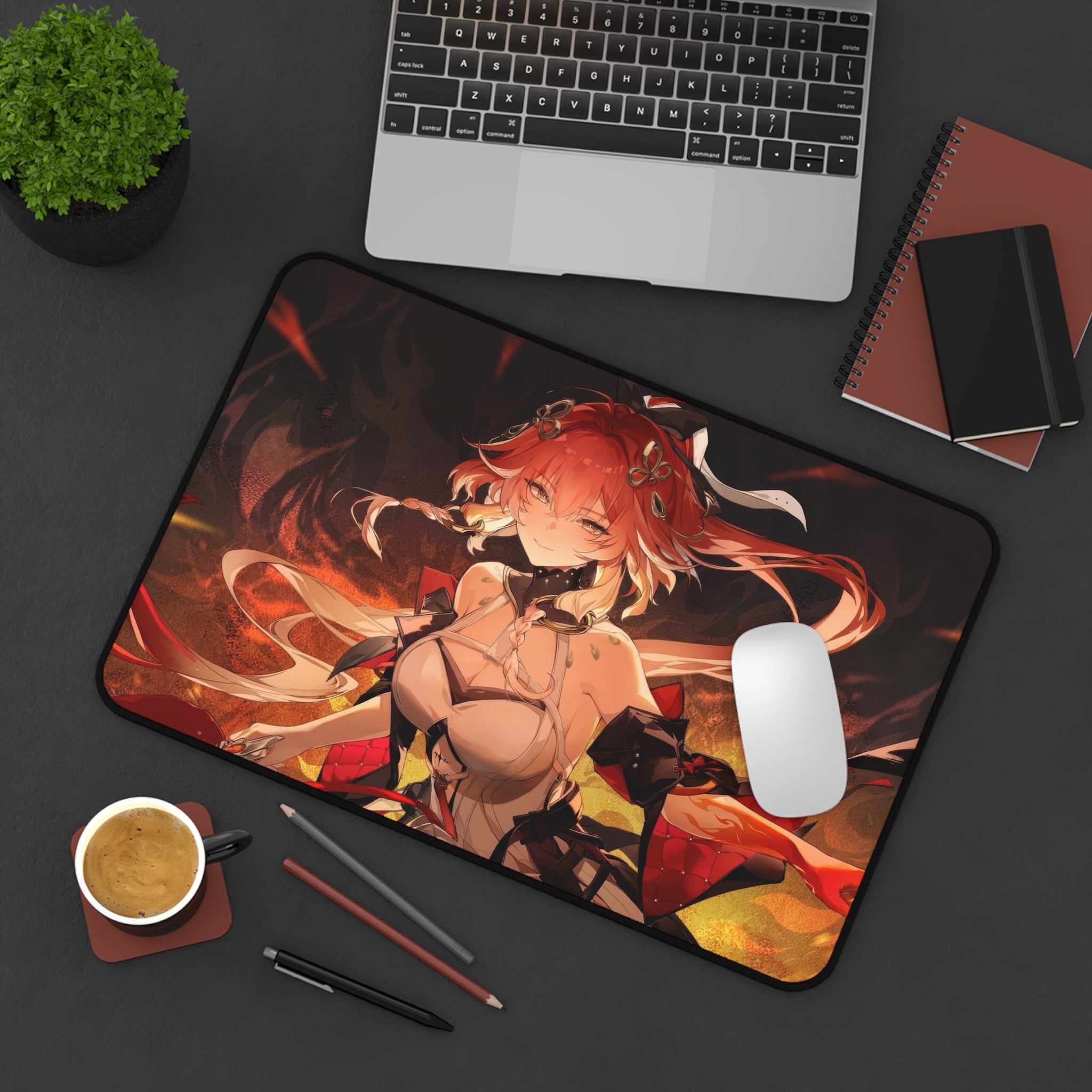 wuthering-wave-changli-gaming-mouse-pad-fire-wuwa-xl-desk-mat-extended-desk-pad-anime-waifu-computer