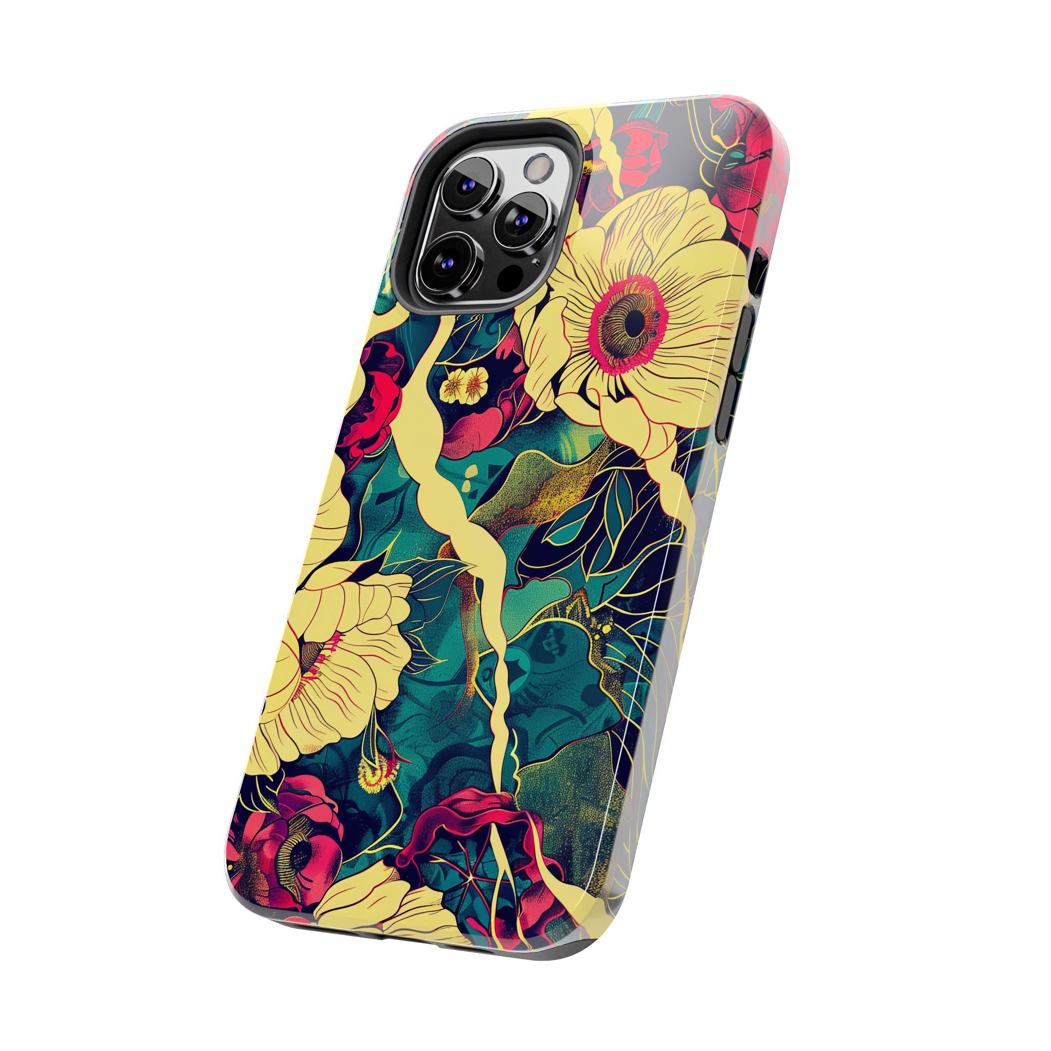 iphone-tough-case-retro-japanese-flowers-floral-phone-cover-vintage-japanese-style-protective-phone-case-asian-floral-design-