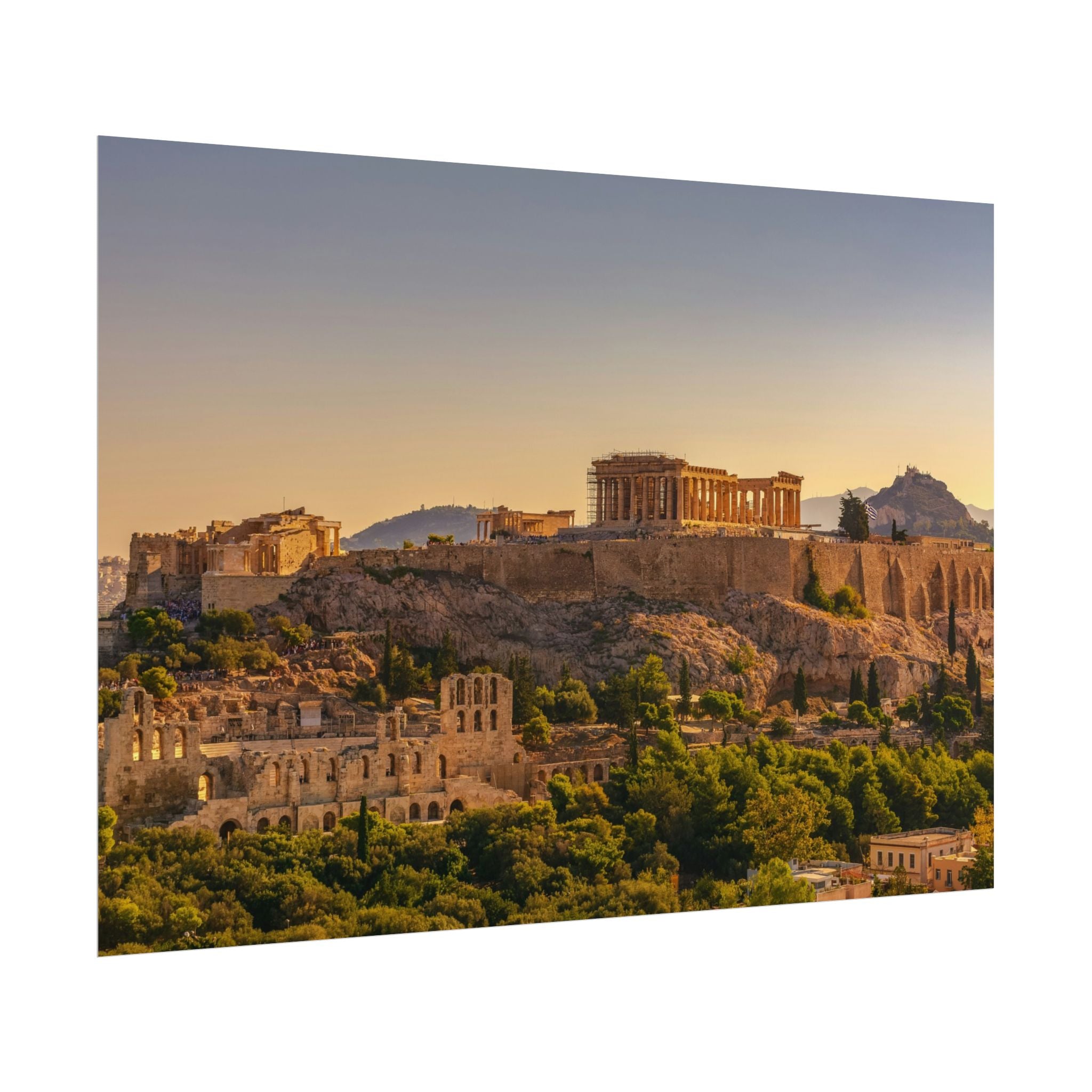 acropolis-panoramic-fine-art-poster-print-greek-wall-art-athens-greece-home-decor-travel-lover-gift-landscape