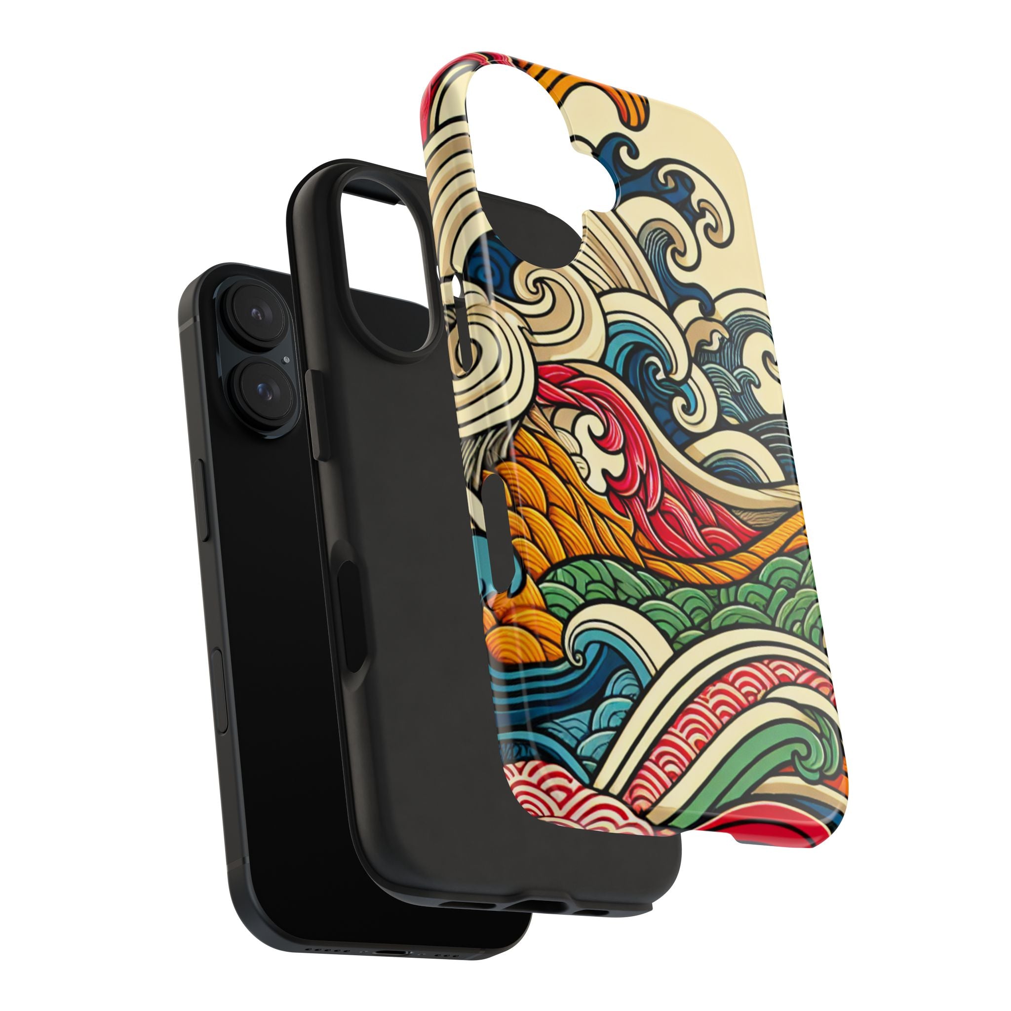 japanese-wave-art-tough-phone-case-protective-iphone-cover-unique-asian-design-gift-for-him-gift-for-her-christmas-gift