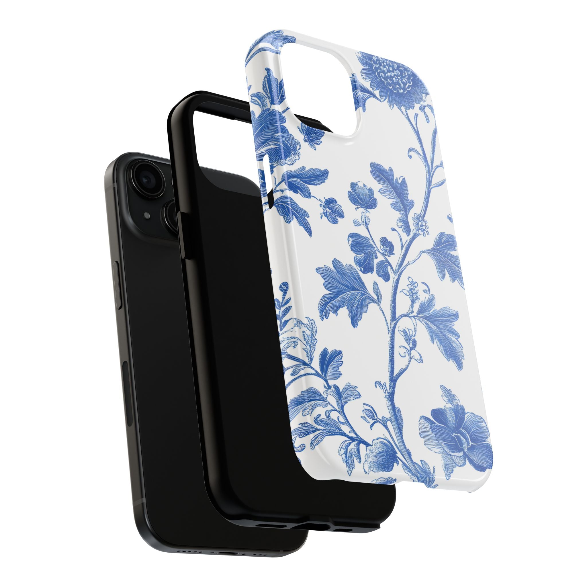 french-toile-floral-tough-iphone-case-blue-iphone-cover-protective-iphone-case-hard-shell-iphone-case-vintage-design-iphone-c