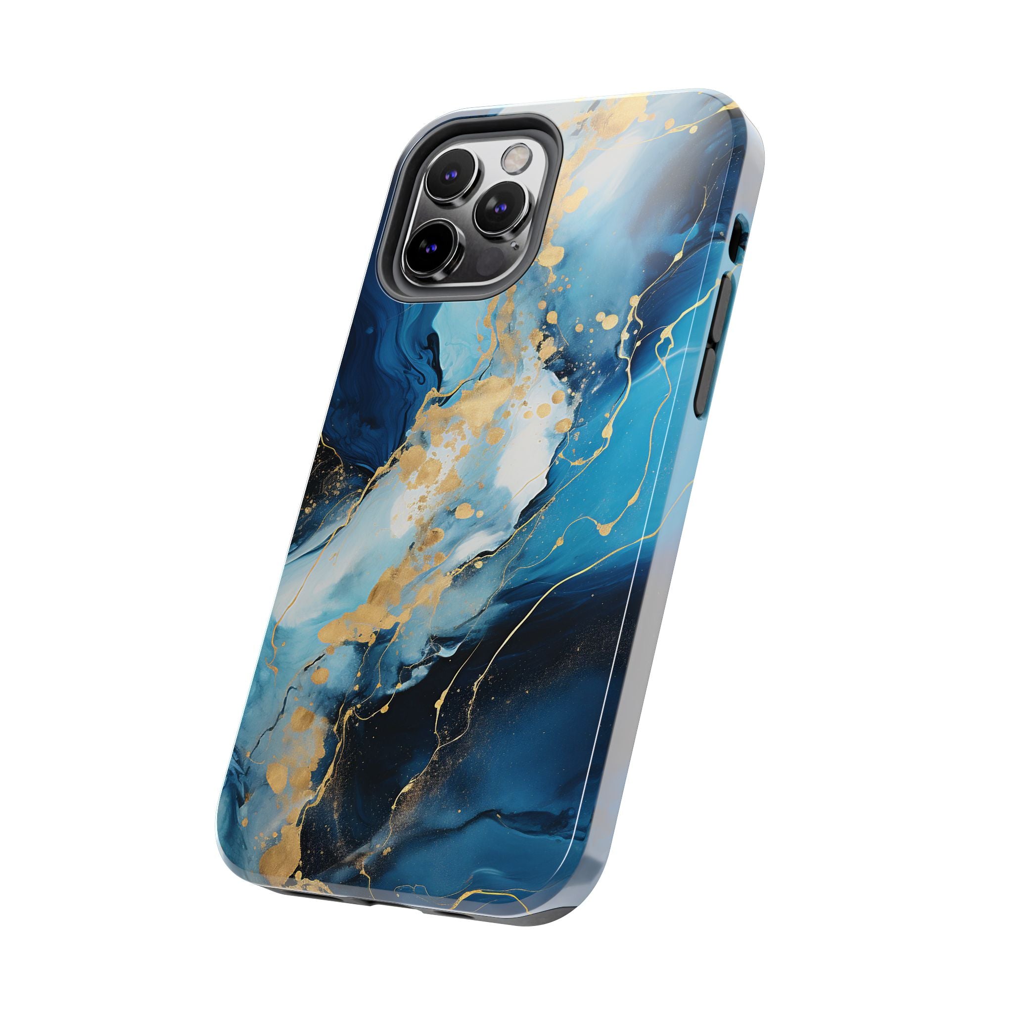 blue-gold-marble-iphone-tough-case-elegant-minimalist-protective-cover-stylish-phone-shell-hard-shell-iphone-case-trendy-acce