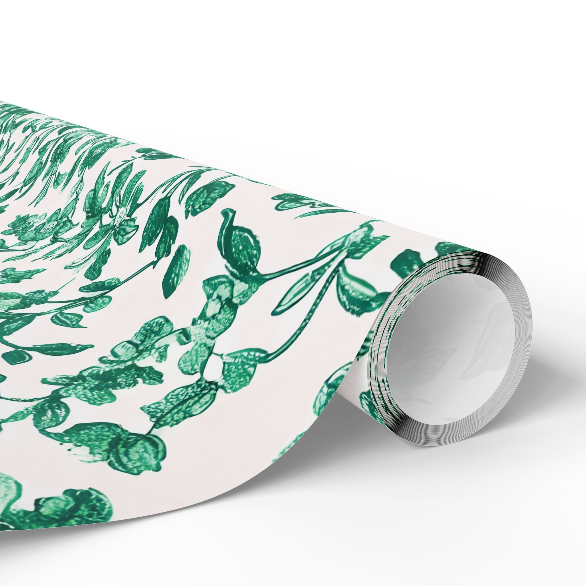 wrapping-papers-green-french-toile-floral-elegant-gift-wrap-holiday-gift-wrap-birthday-wrapping-paper-wedding-gift-wrap-chris
