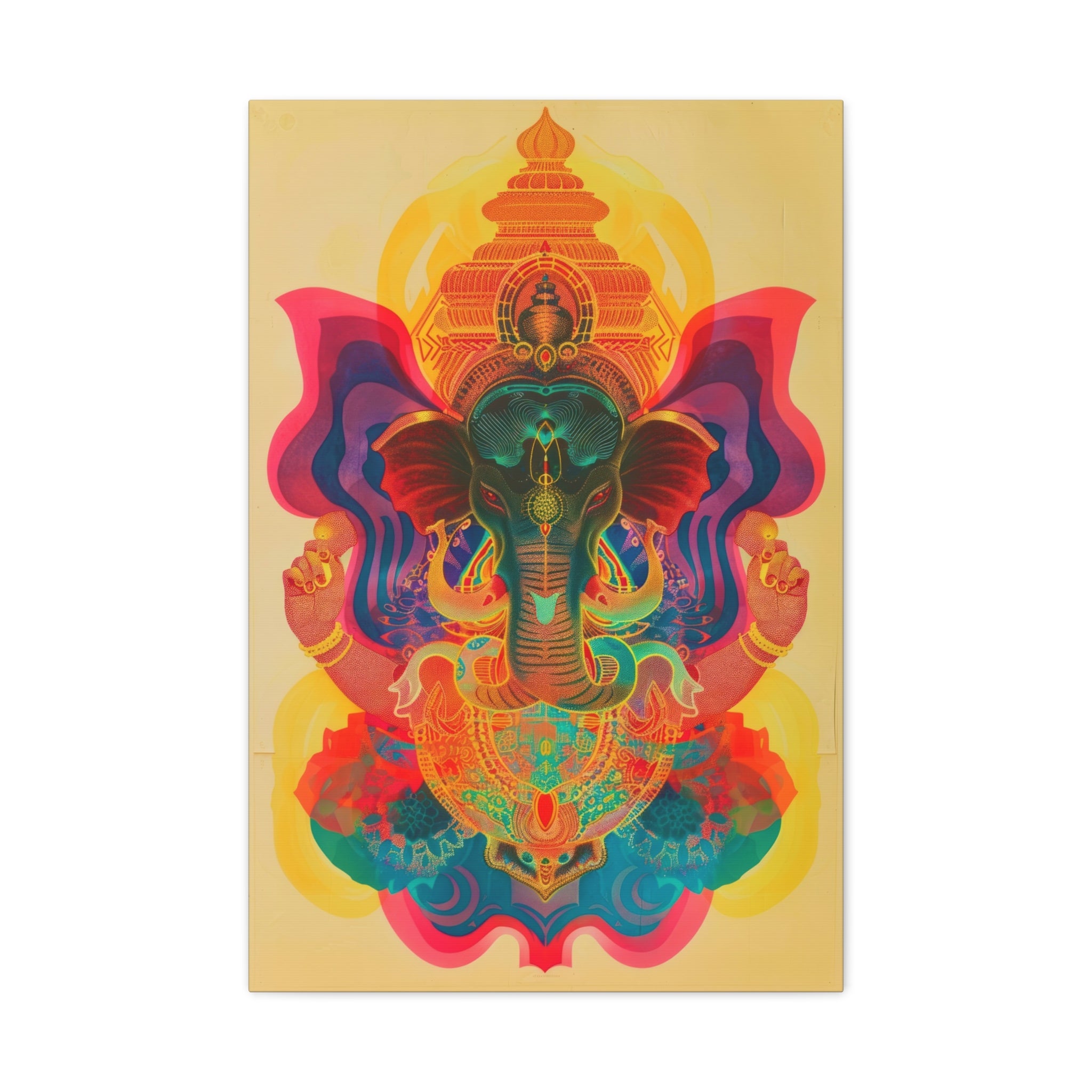 colorful-ganesha-canvas-print-wall-art-decor-spiritual-home-decor-lord-ganesha-deity-art-hindu-god-painting-ethnic-wall-hangi