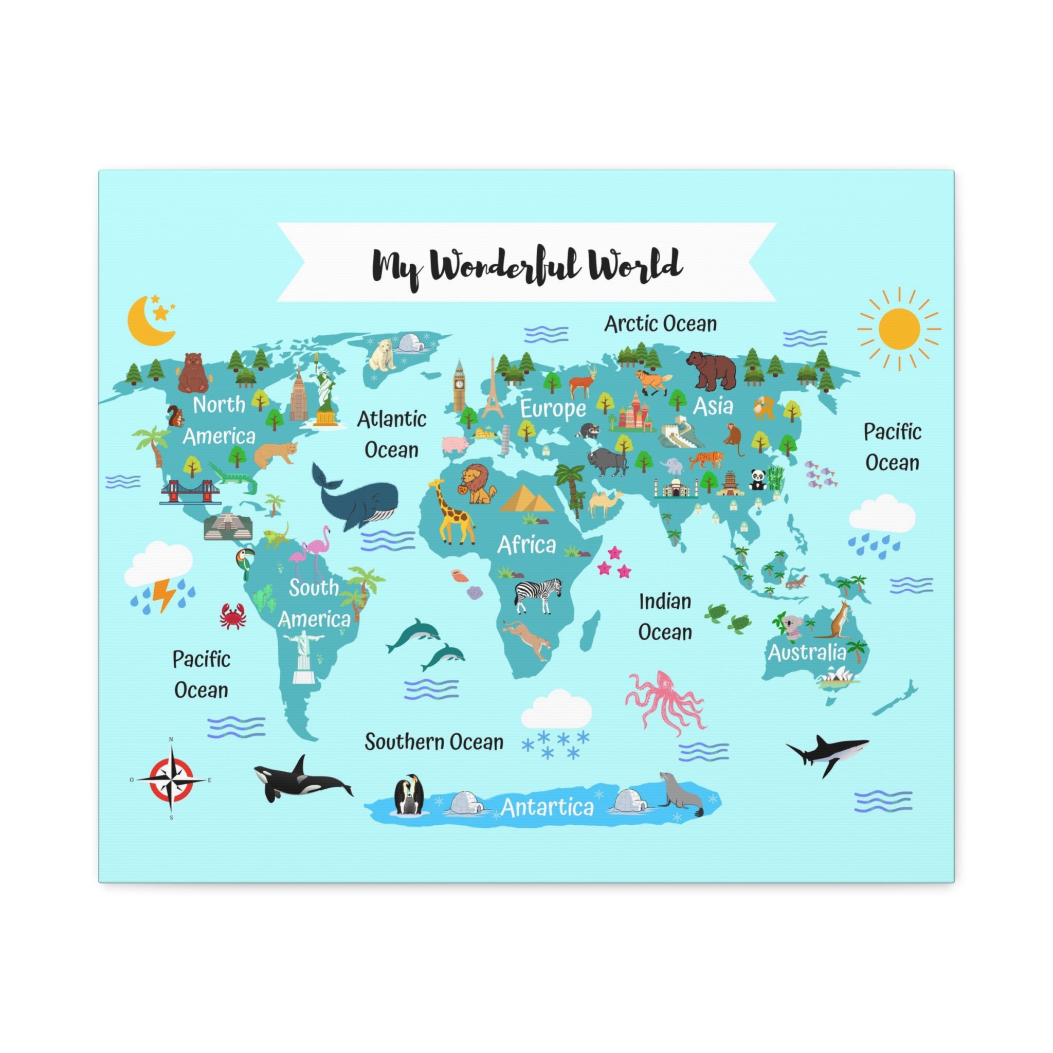 nursery-world-animals-map-canvas-print-world-map-for-kids-world-map-canvas-wall-art-home-decor