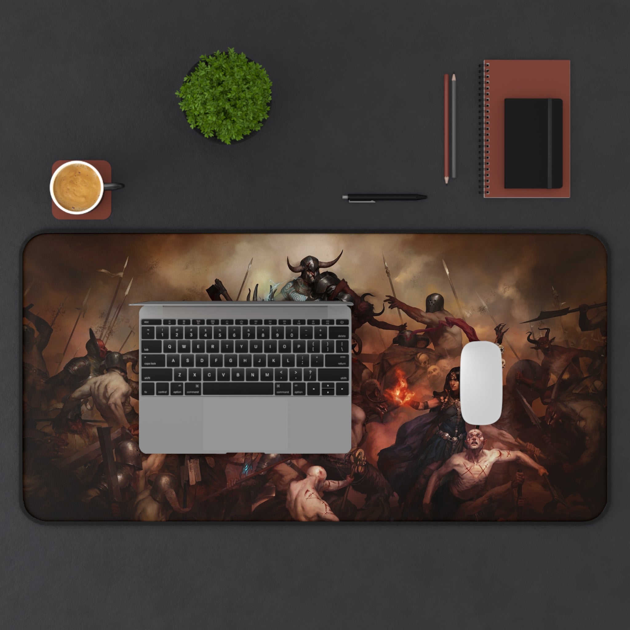 diablo-iv-characters-battle-gaming-mouse-pad-xl-desk-mat-extended-desk-pad-sorcerer-large-computer-m
