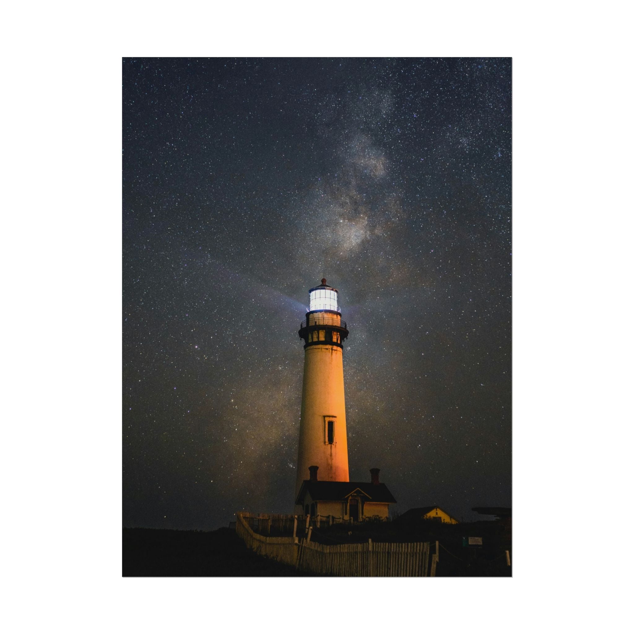 lighthouse-on-rock-poster-print-coastal-wall-art-nautical-decor-beach-house-decoration-seaside-wall