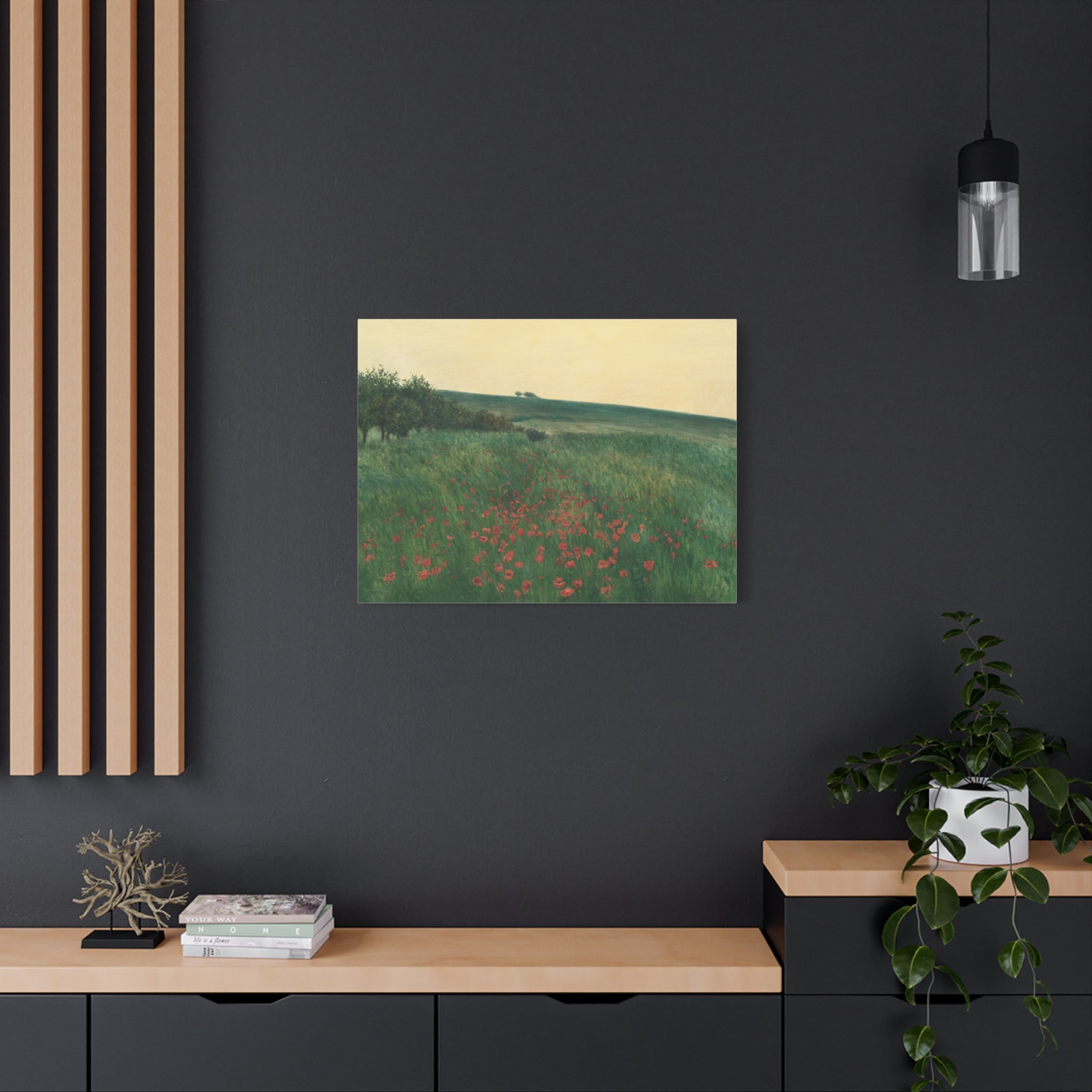 canvas-print-fields-art-print-fields-landscape-painting-red-poppies-frantisek-kavan-rustic-canvas-wall-art-farmhouse-wall-dec