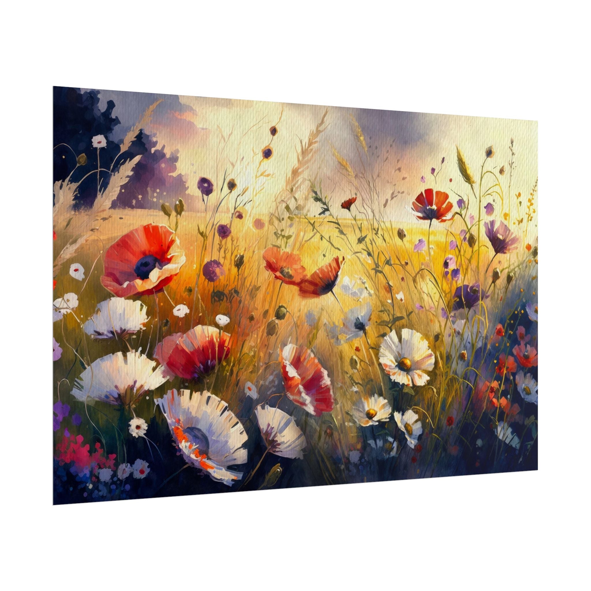 wild-flower-market-poster-wall-decor-floral-home-decor-vintage-botanical-landscape-farm-house-wall-art-field-of-flowers-print