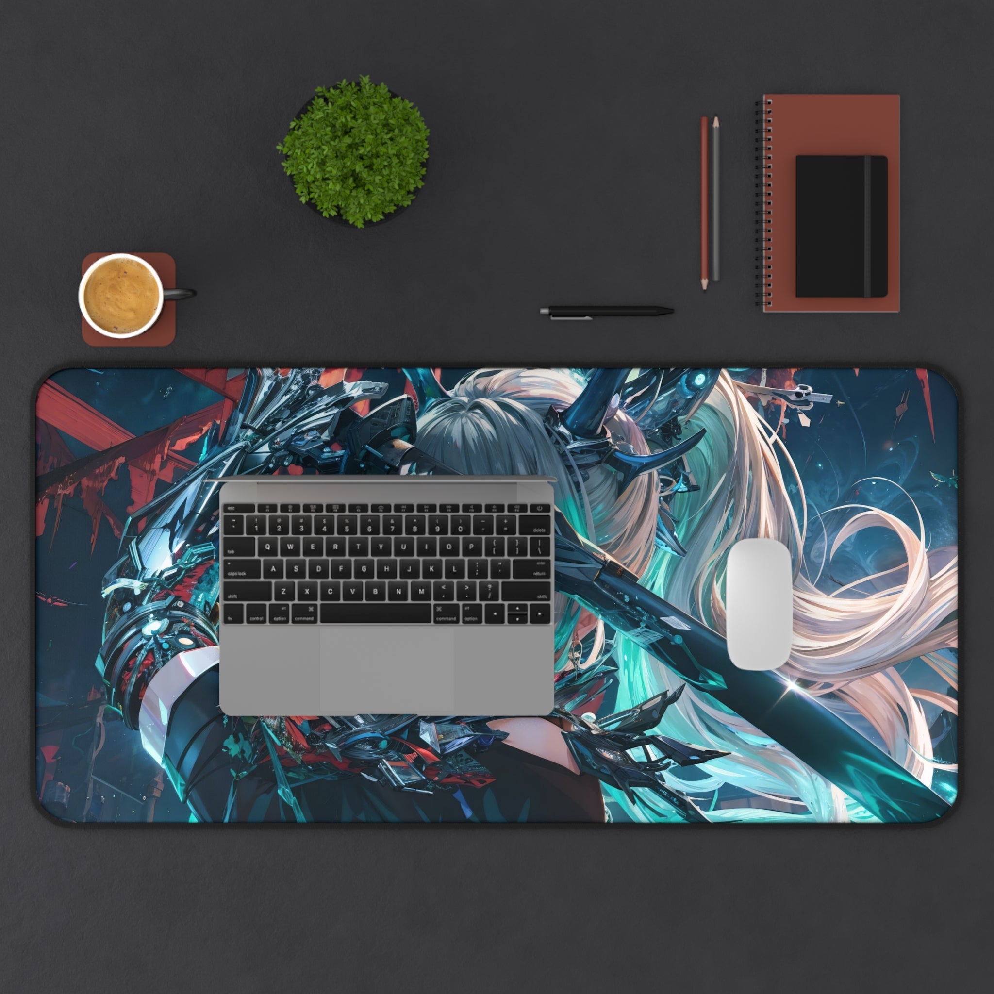 cyberpunk-girl-with-katana-mouse-pad-large-gaming-desk-mat-fantasy-protective-desk-pad-cyber-desk-accessory-anime-girl-mouse-