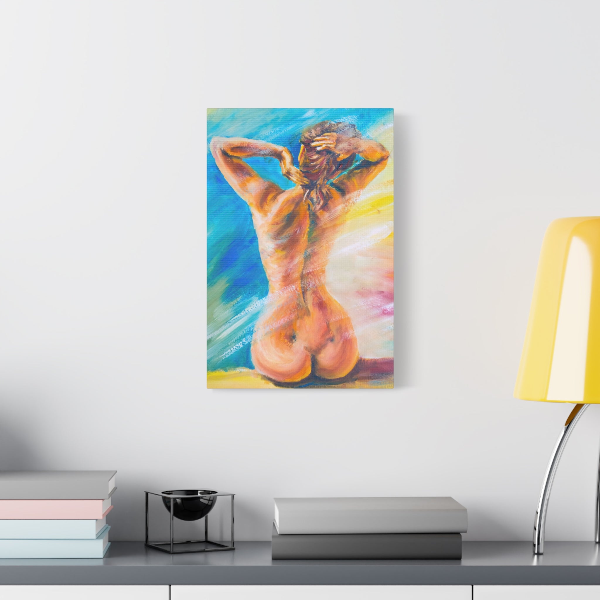 canvas-print-violin-naked-woman-body-oil-effect-wall-decor-matte-stretched-art-musician-gift-bedroom-decoration-living-room-a