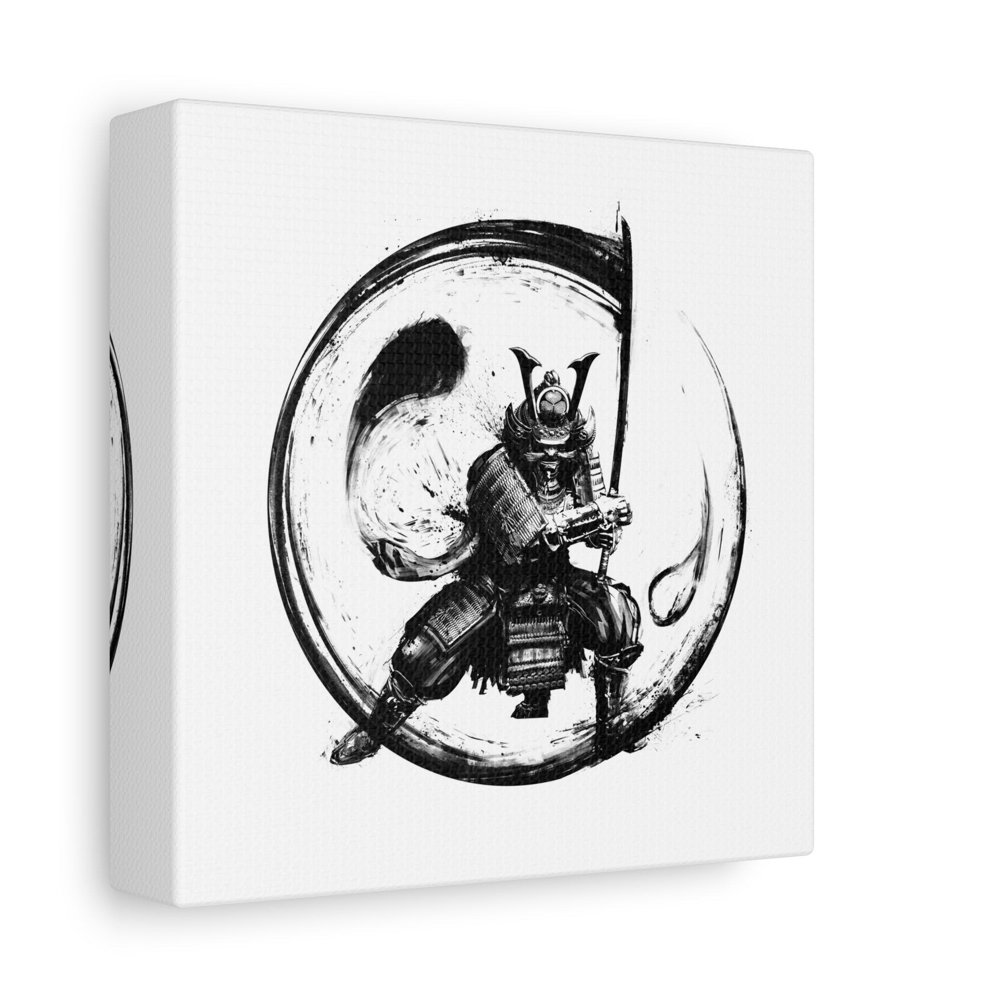 canvas-wall-art-japanese-samurai-ying-yang-katana-oni-mask-black-and-white-home-decor-zen-wall-hanging-asian-art-samurai-swor