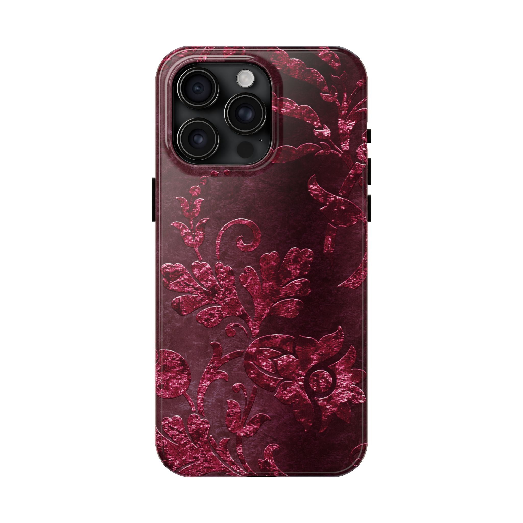 embossed-burgundy-velvet-tough-iphone-case-protective-iphone-cover-heavy-duty-iphone-case-rugged-phone-case-durable-smartphon